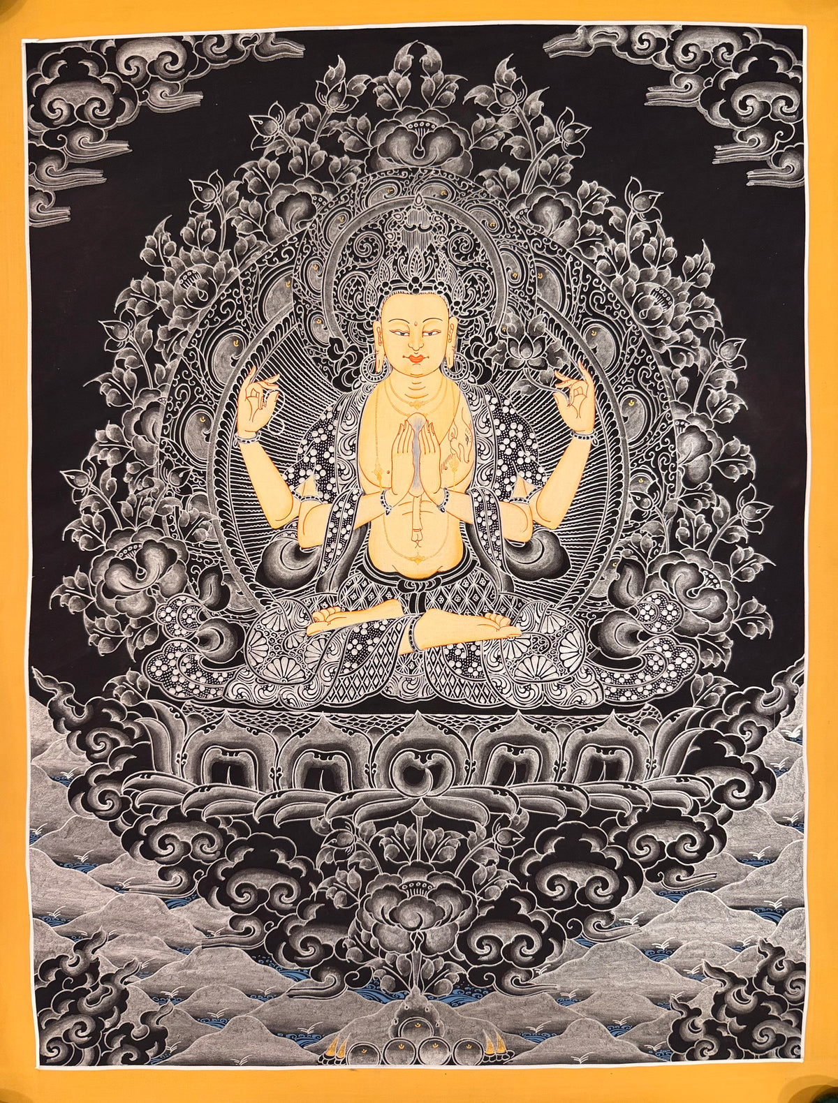 Changresi Avalokiteshvara Thangka