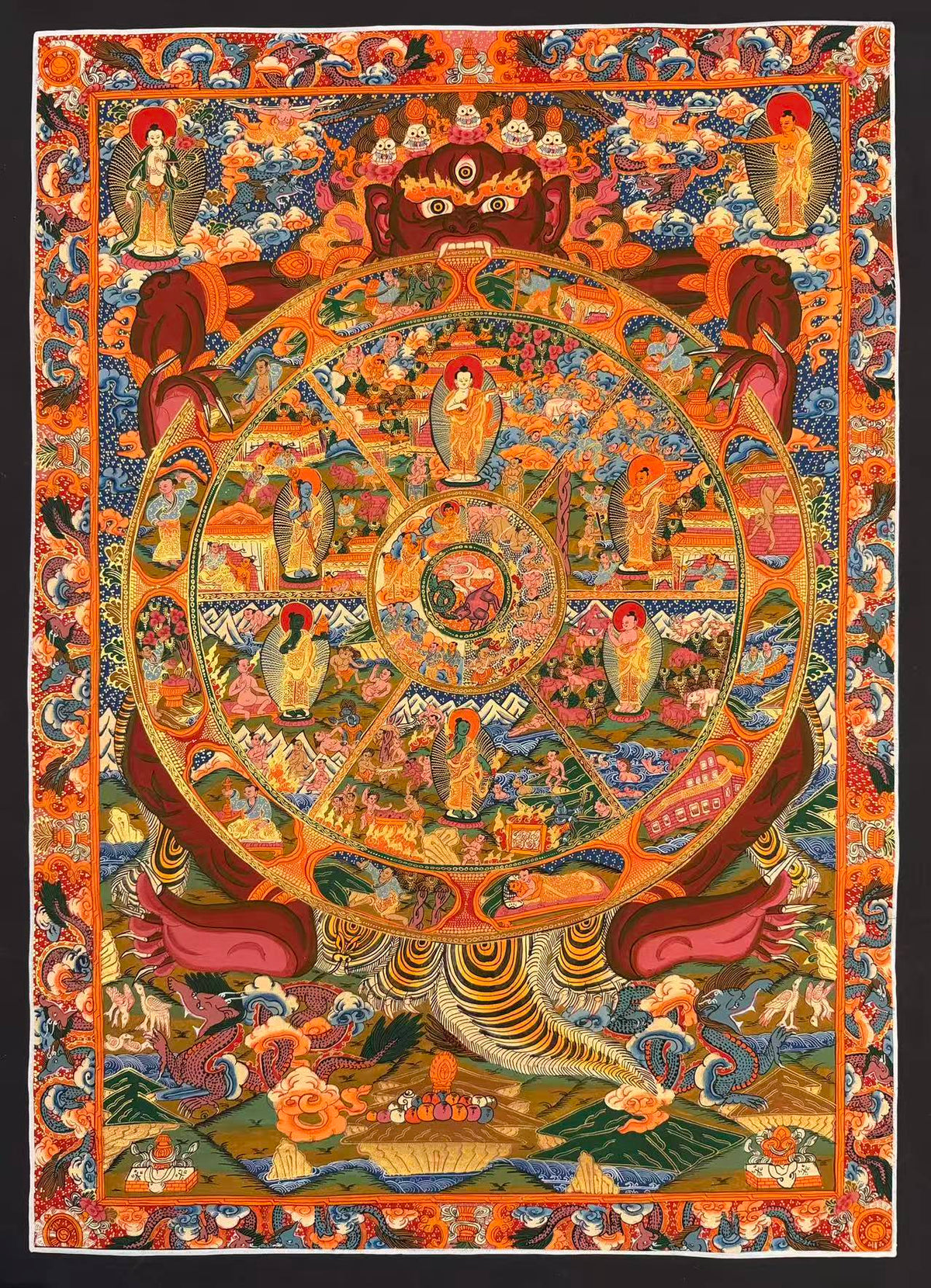 Wheel of Life Thangka