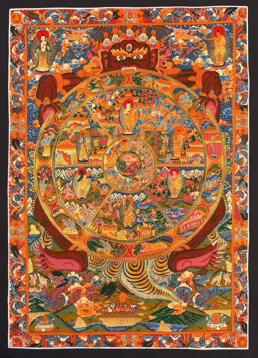 Wheel of Life Thangka