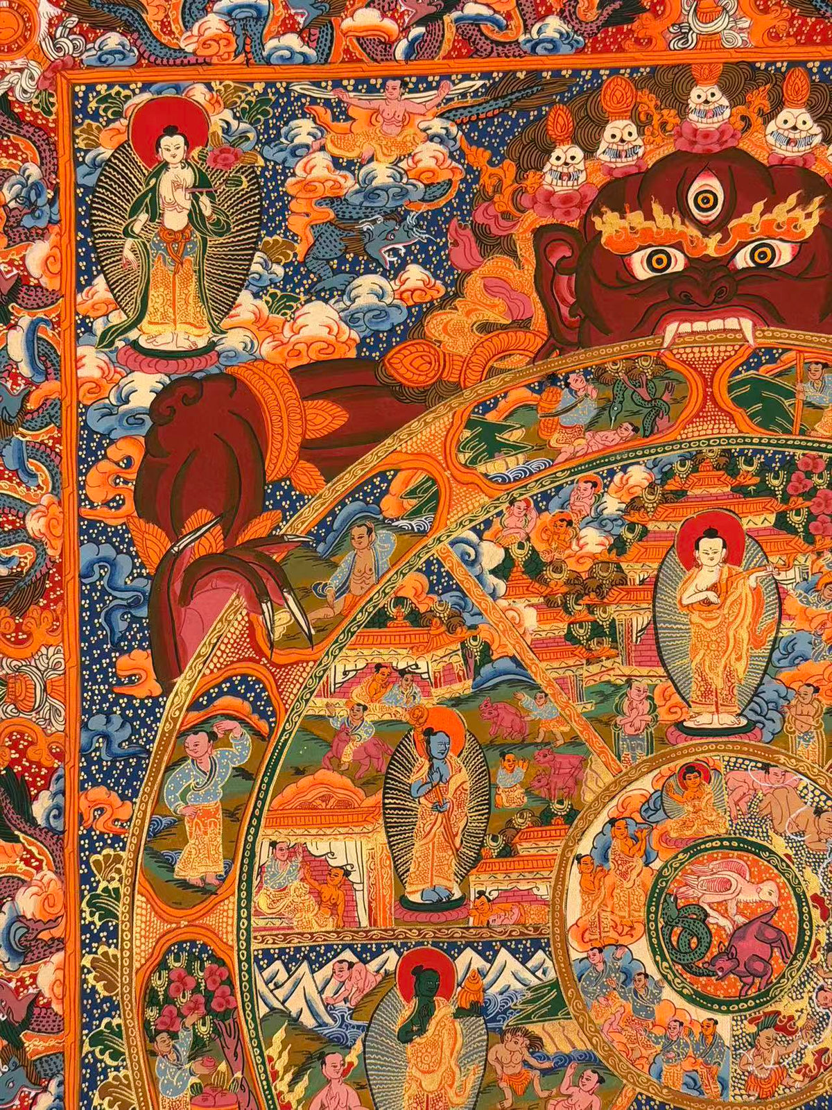 Wheel of Life Thangka
