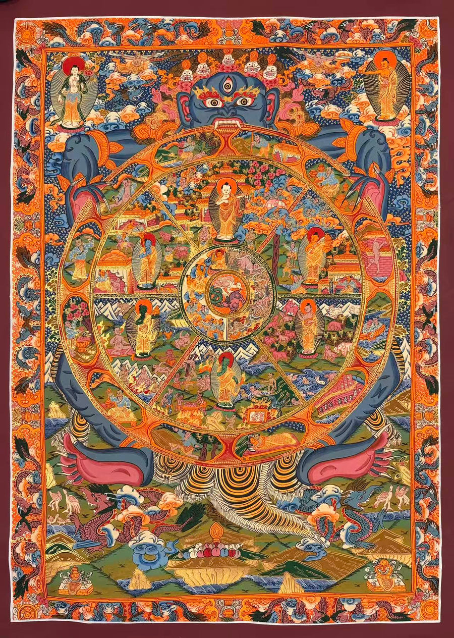 Wheel of Life Thangka