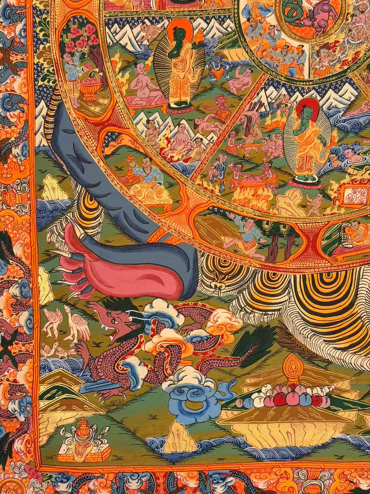 Wheel of Life Thangka