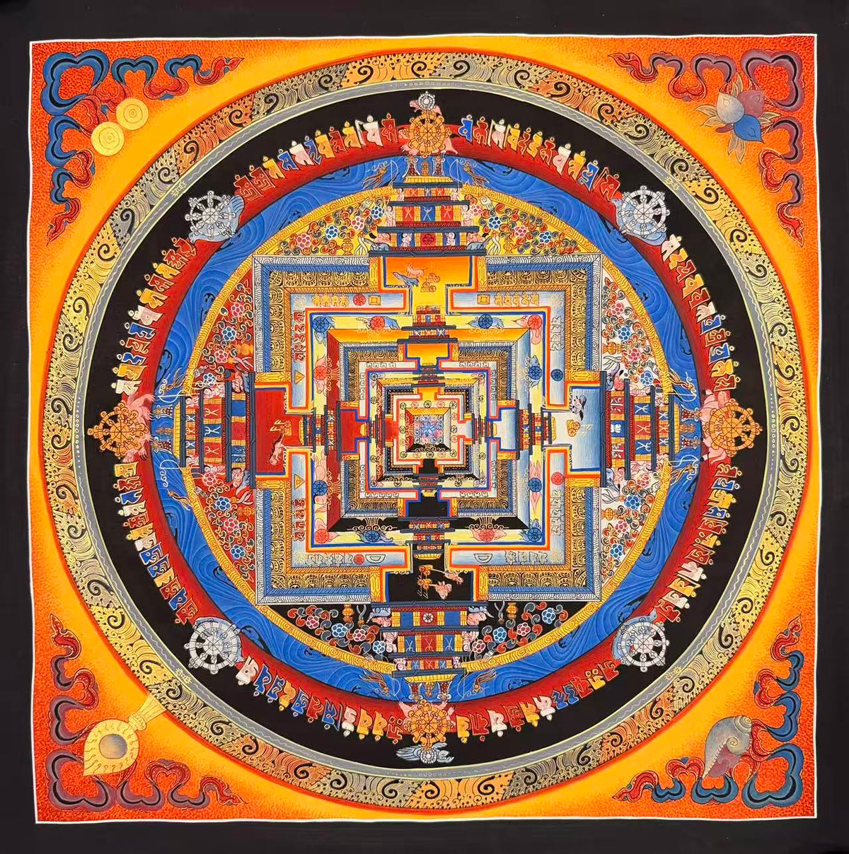 Kalachakra Mandala Thangka
