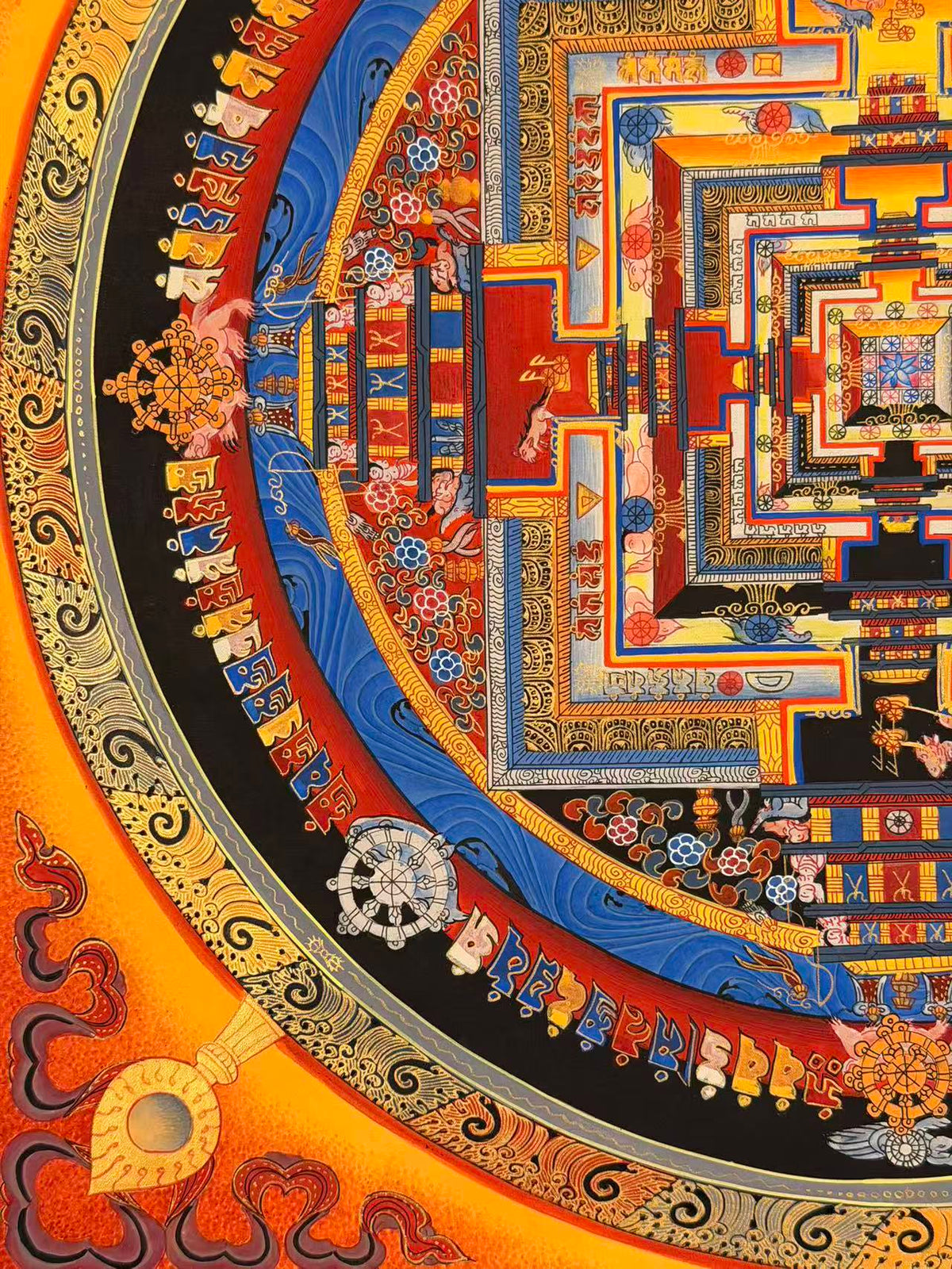 Kalachakra Mandala Thangka
