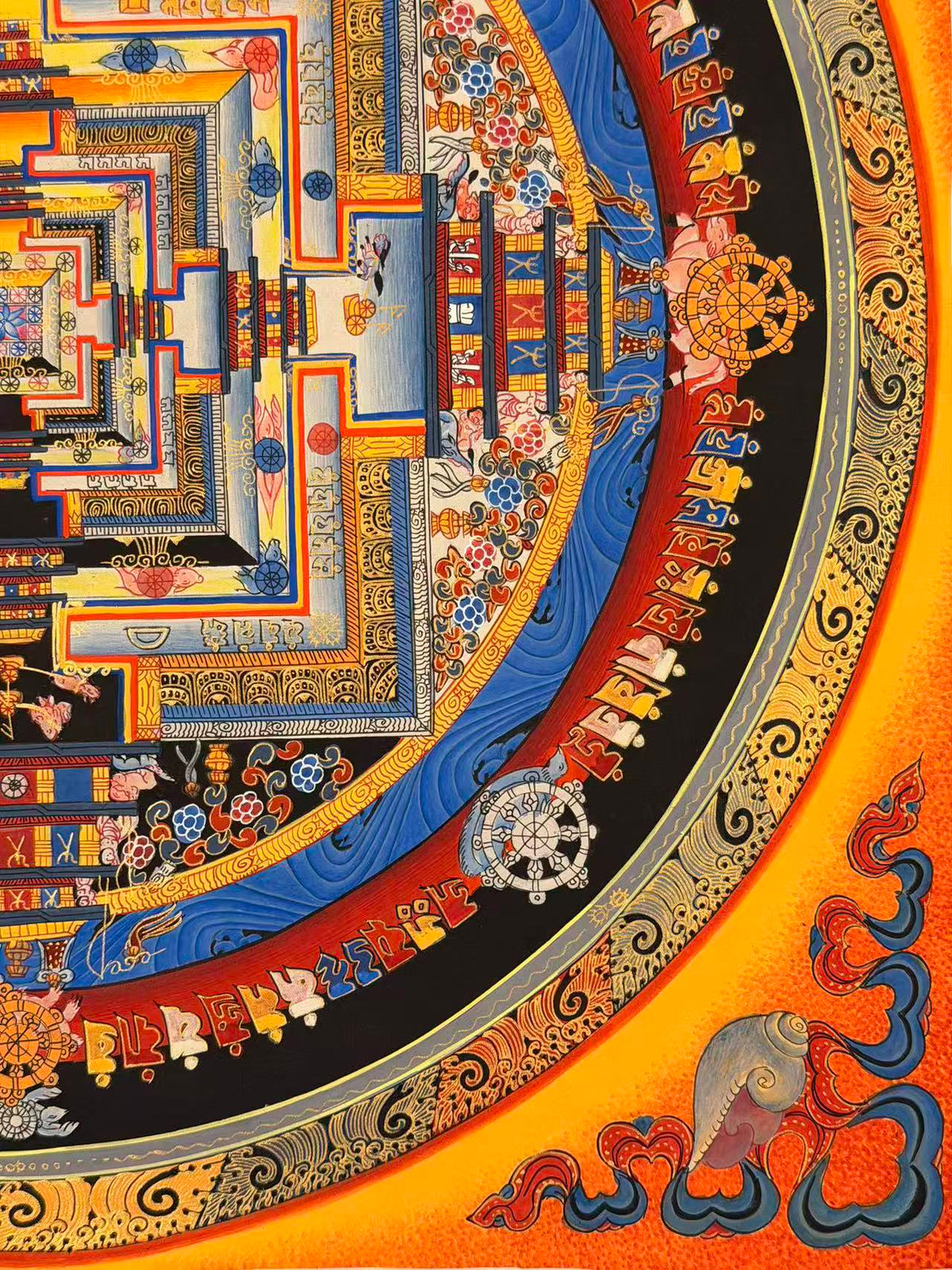 Kalachakra Mandala Thangka