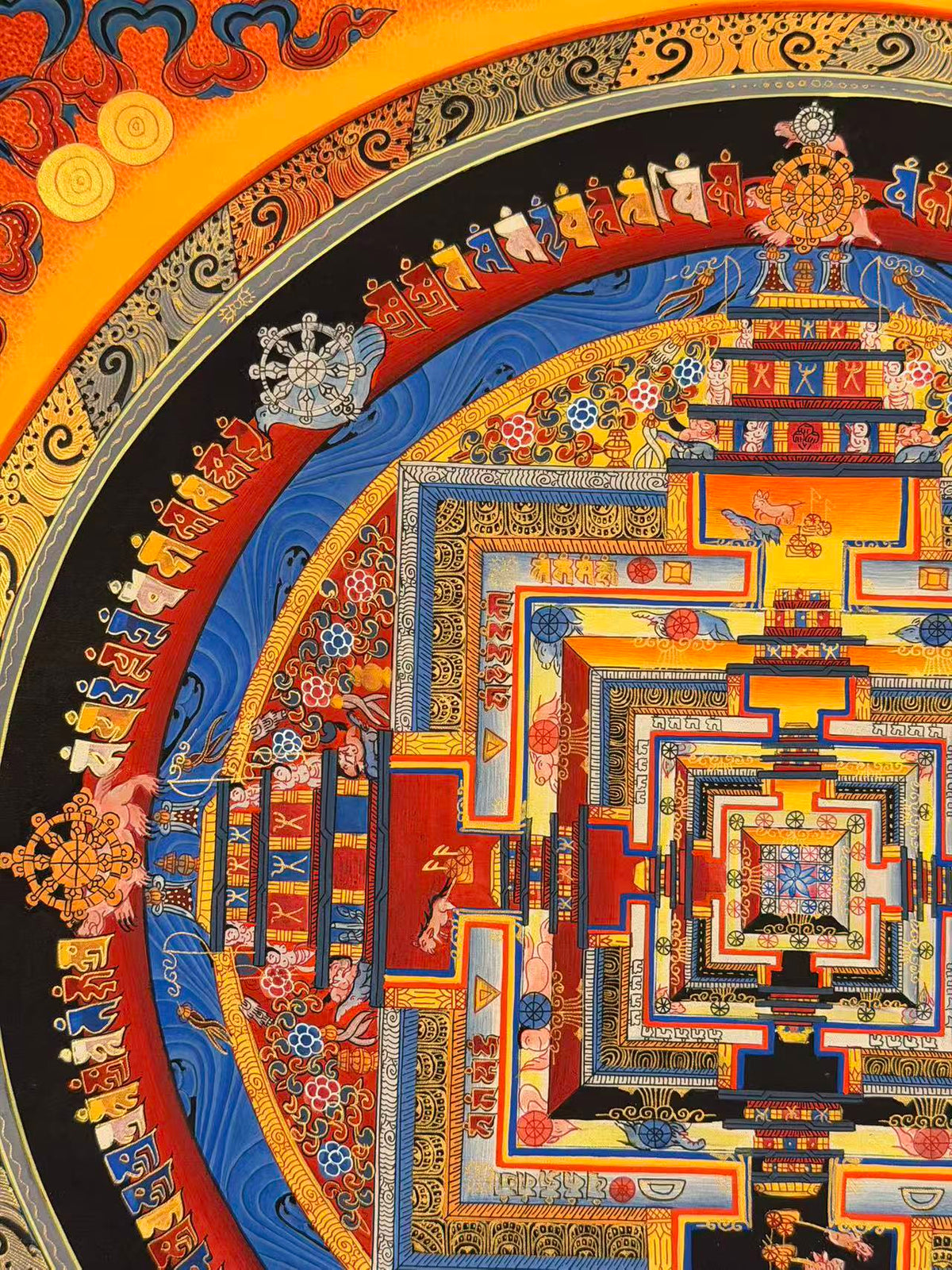 Kalachakra Mandala Thangka