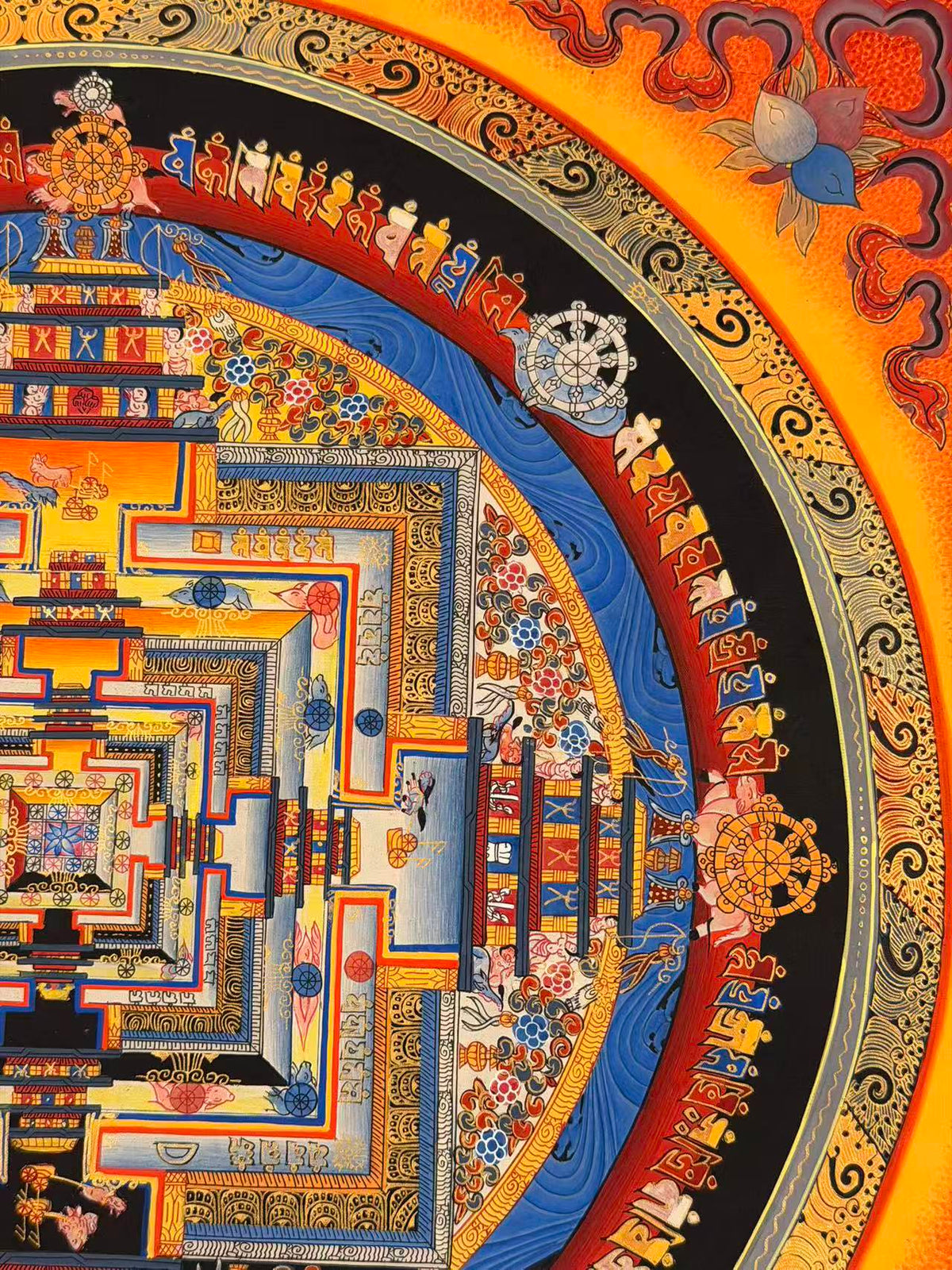 Kalachakra Mandala Thangka