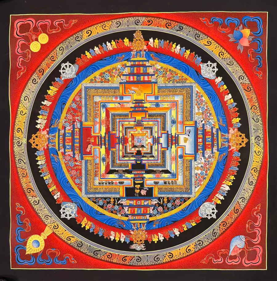 Kalachakra Mandala Thangka