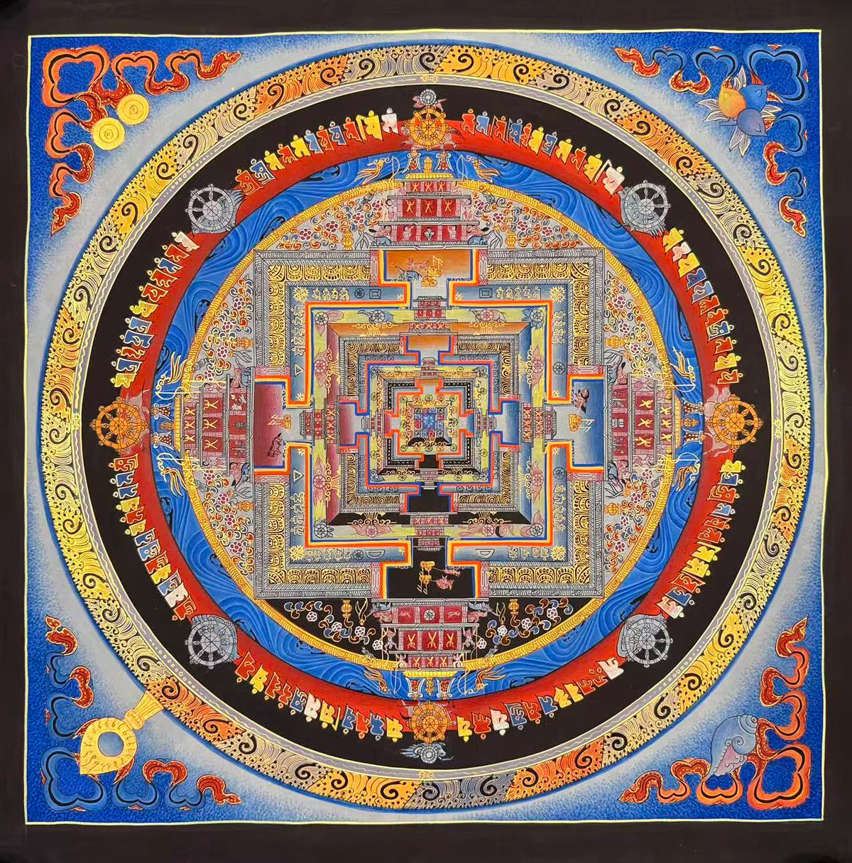 Kalachakra Mandala Thangka