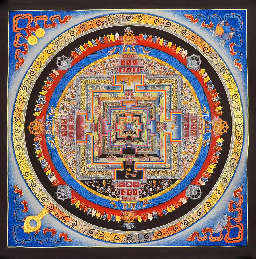 Kalachakra Mandala Thangka