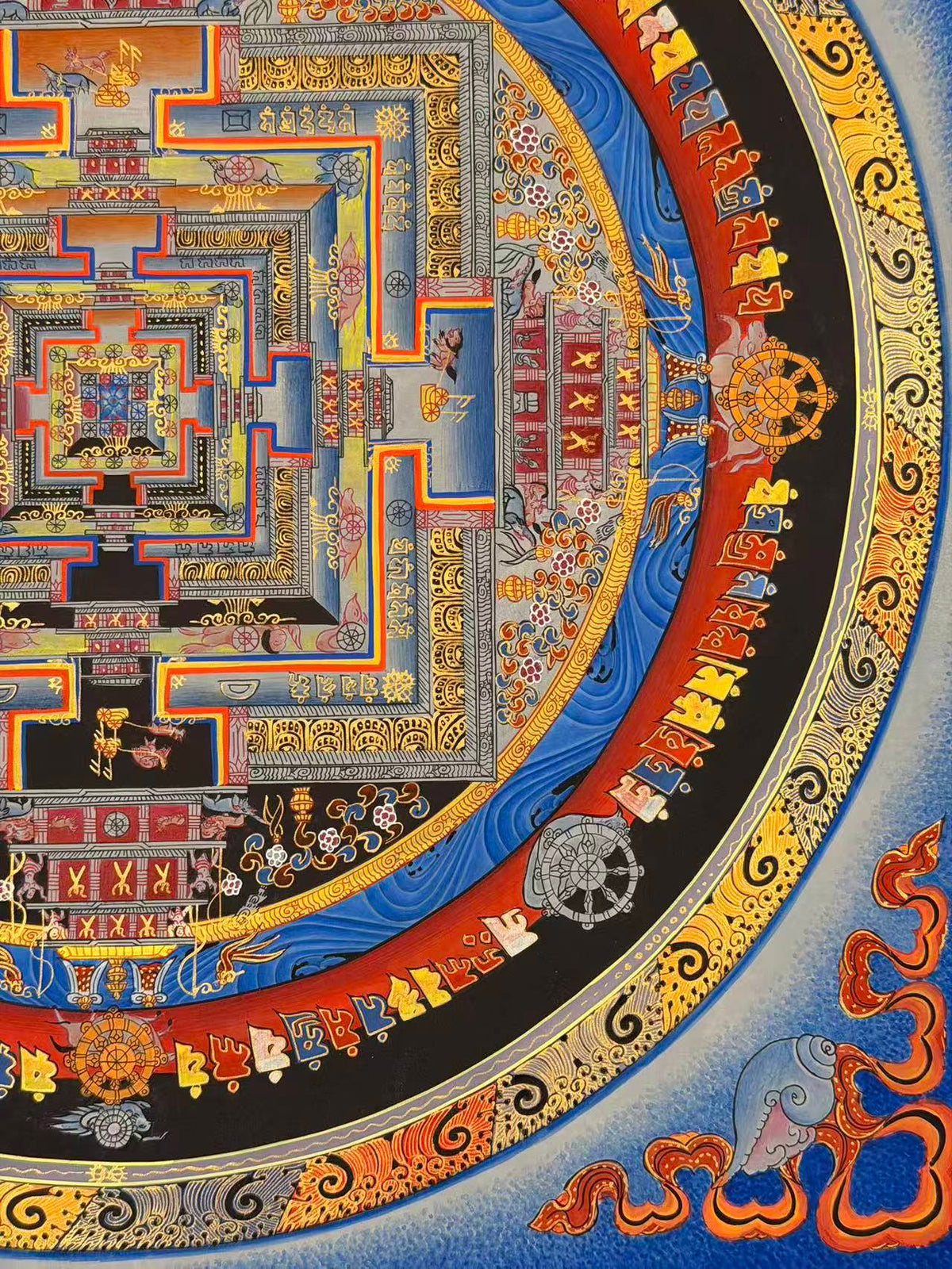 Kalachakra Mandala Thangka