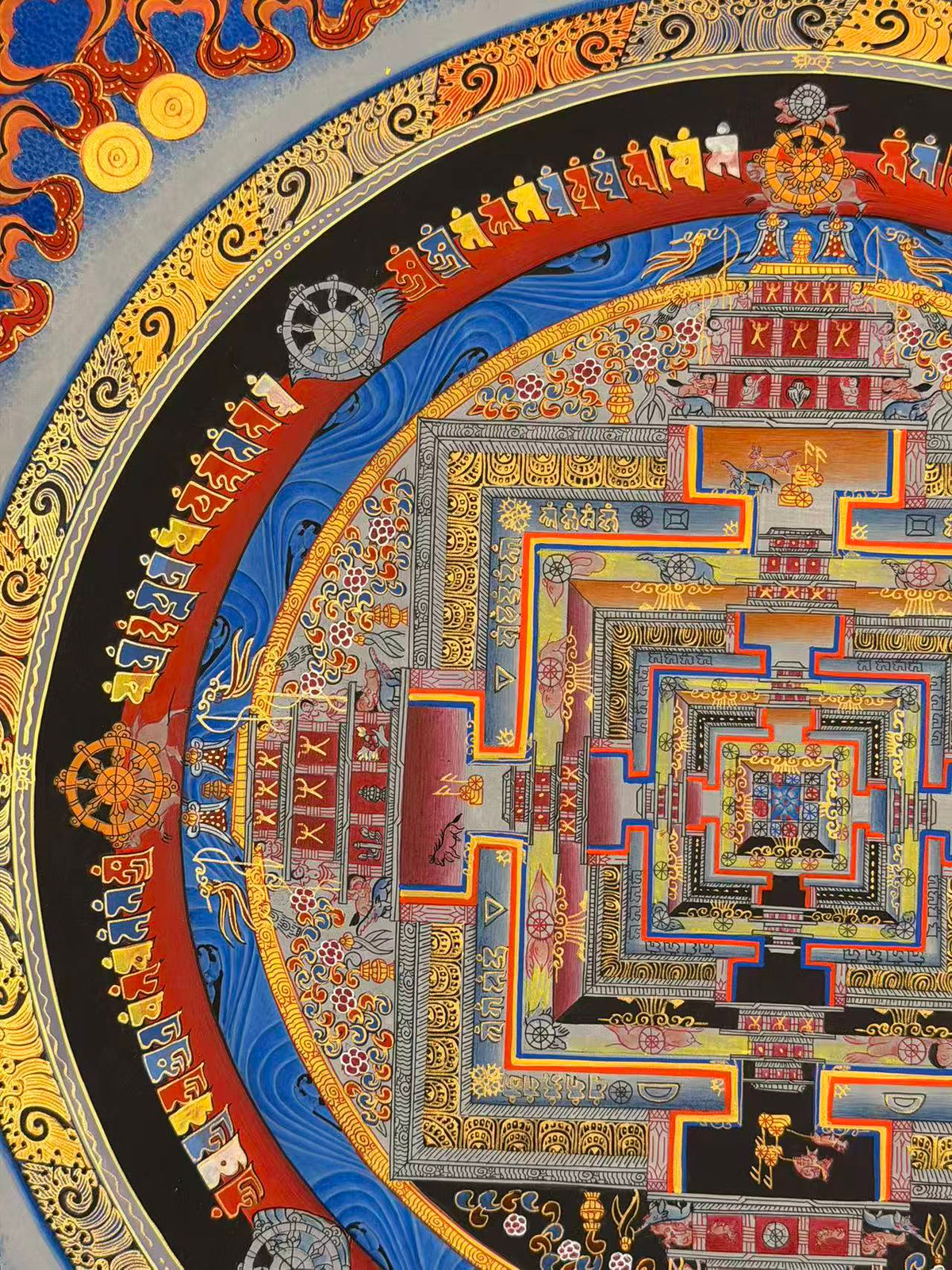 Kalachakra Mandala Thangka