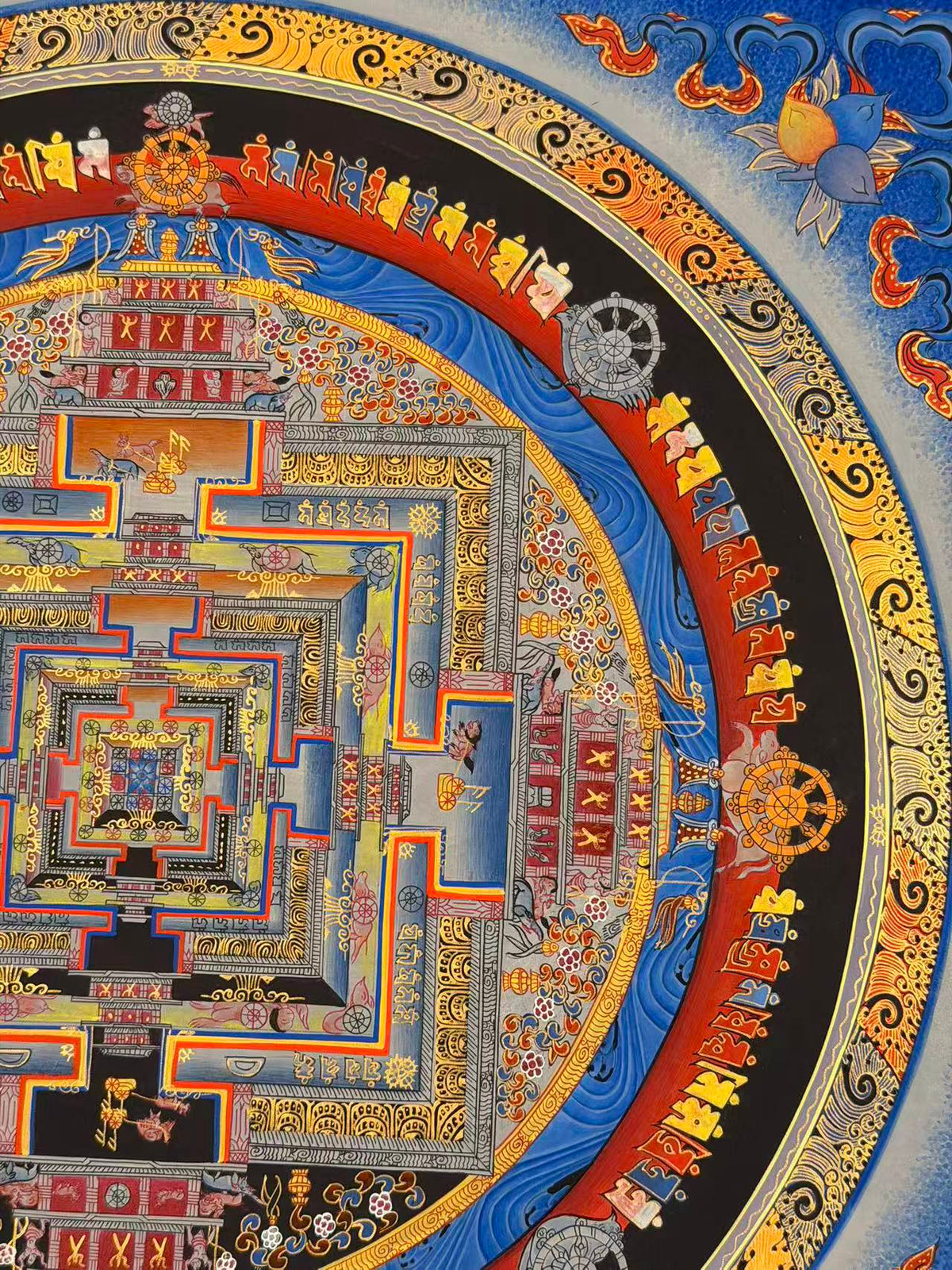 Kalachakra Mandala Thangka