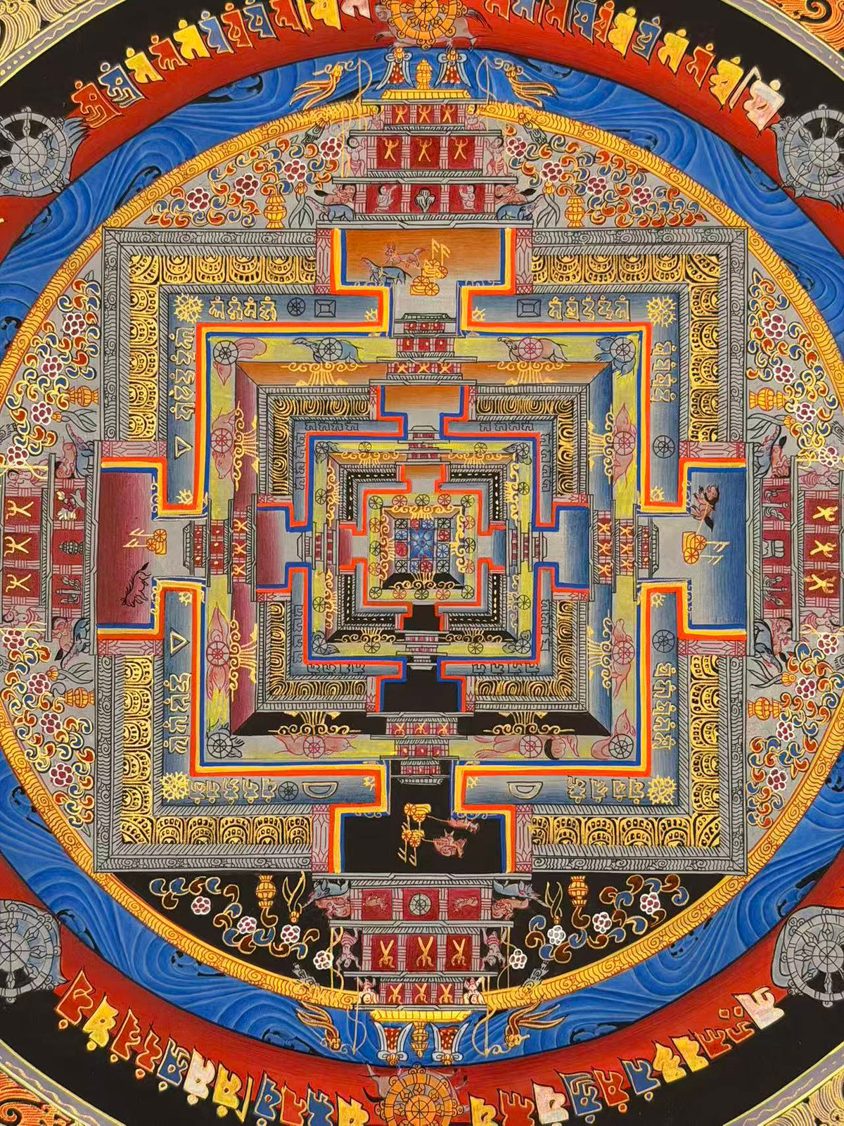 Kalachakra Mandala Thangka