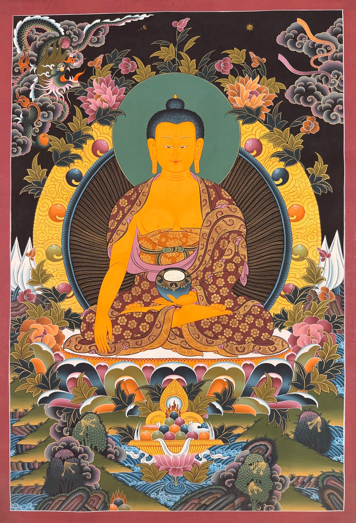 Shakyamuni Buddha Thangka