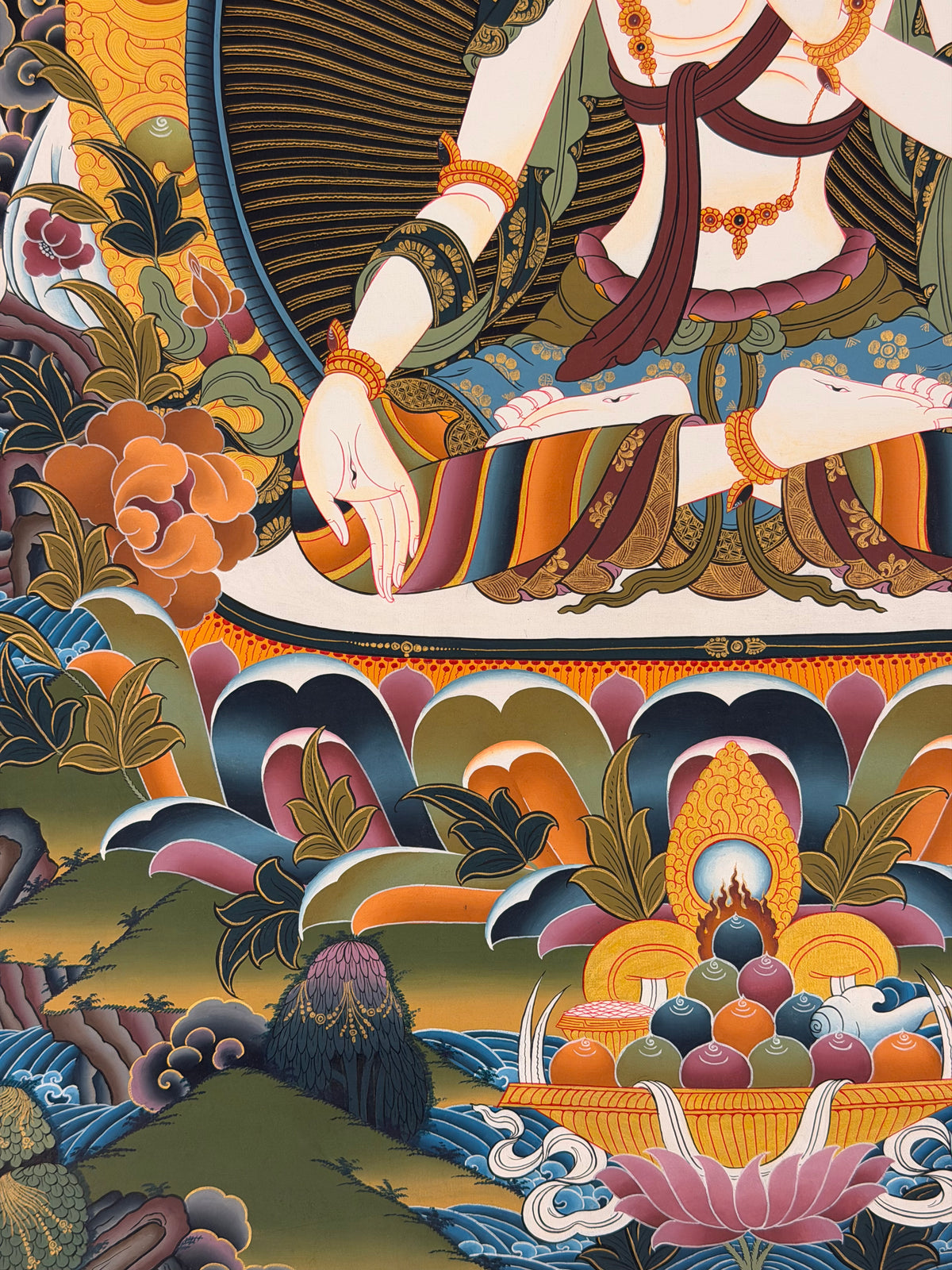 White Tara Thangka