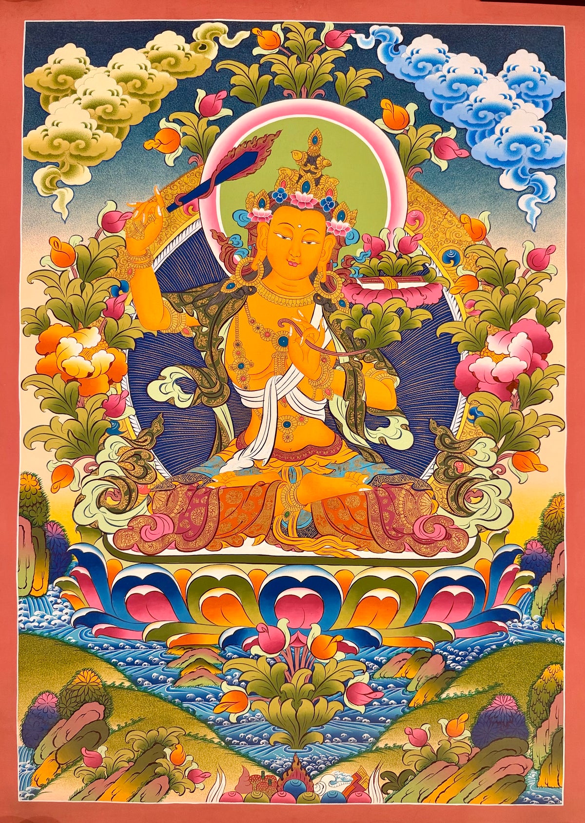 Manjushri Thangka