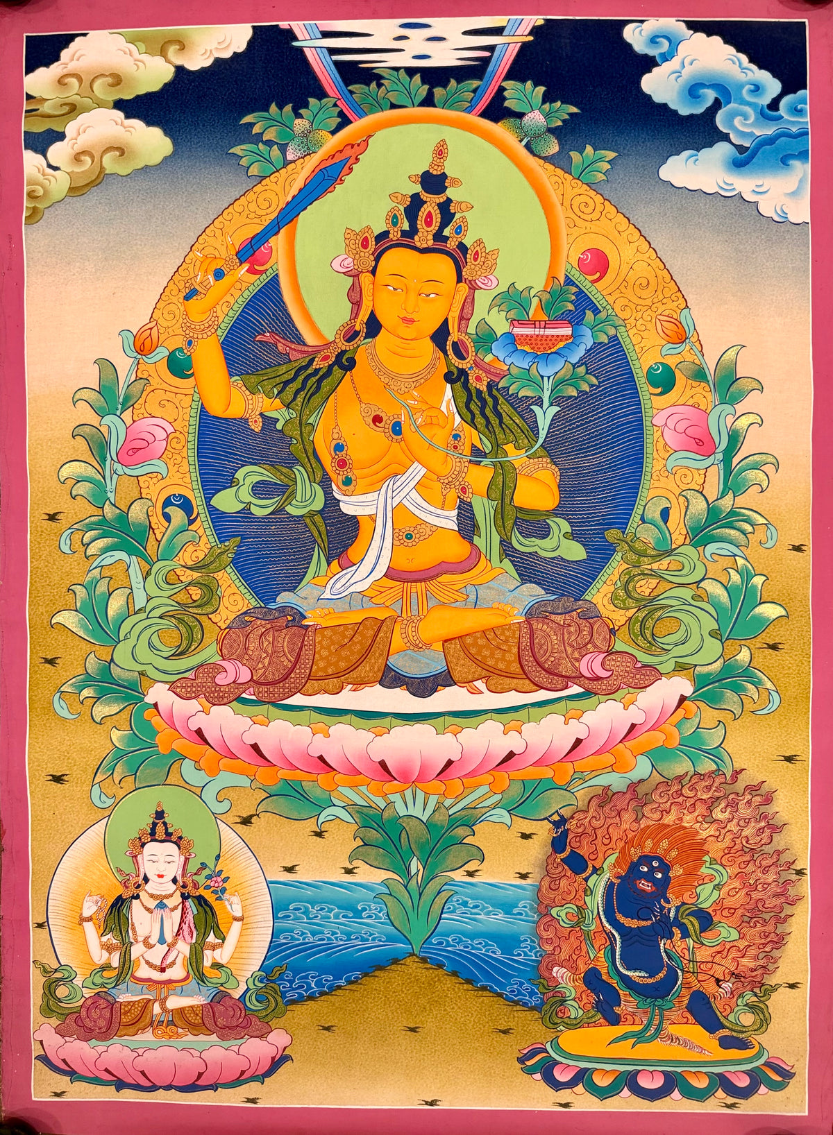 Manjushri Thangka