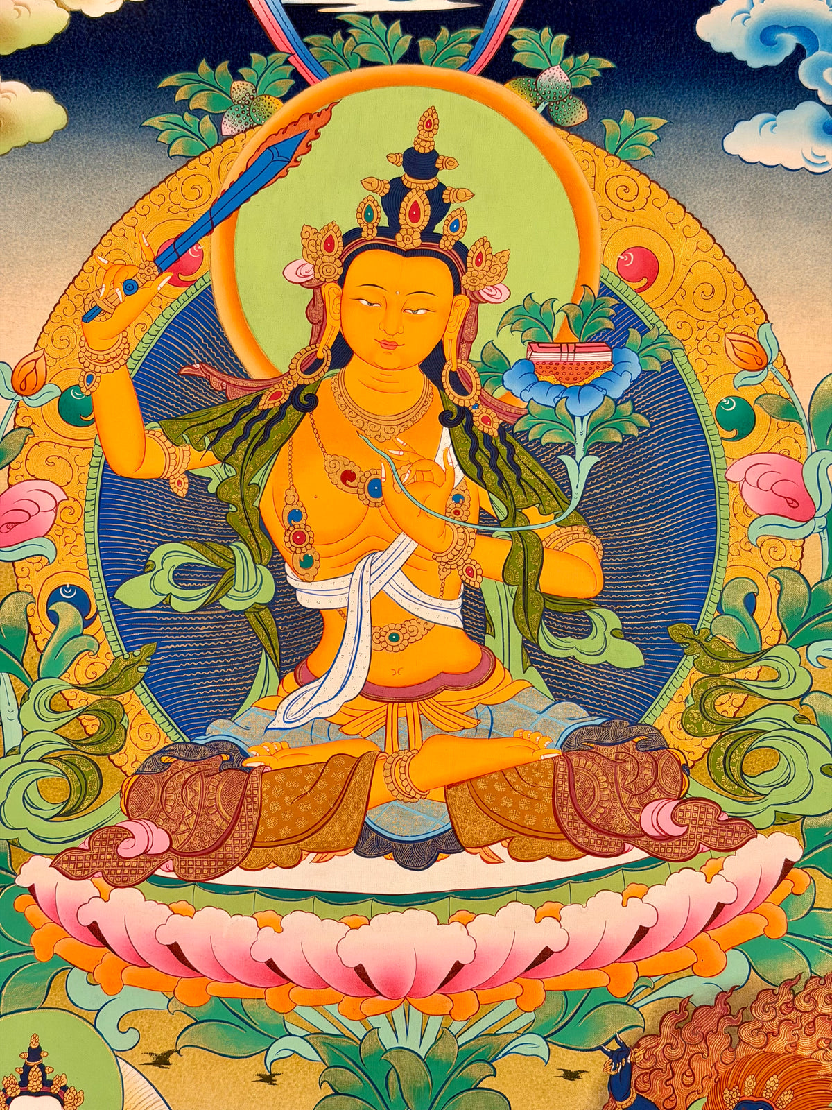 Manjushri Thangka