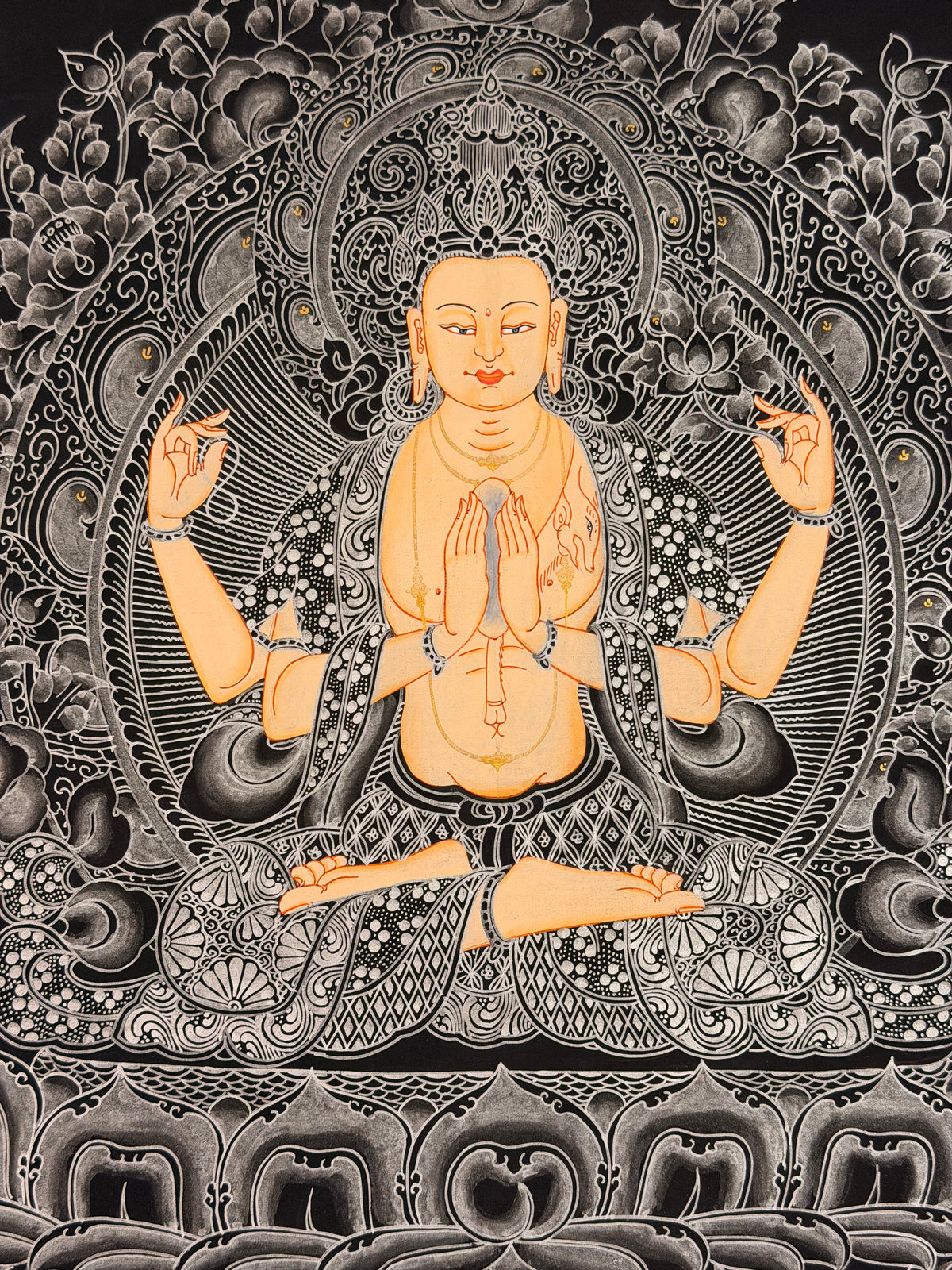 Changresi Avalokiteshvara Thangka