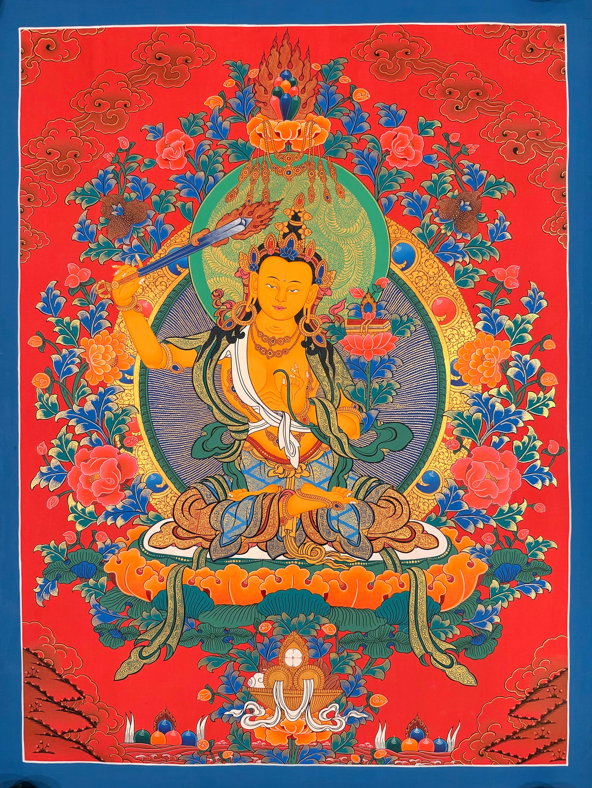 Manjushri Thangka