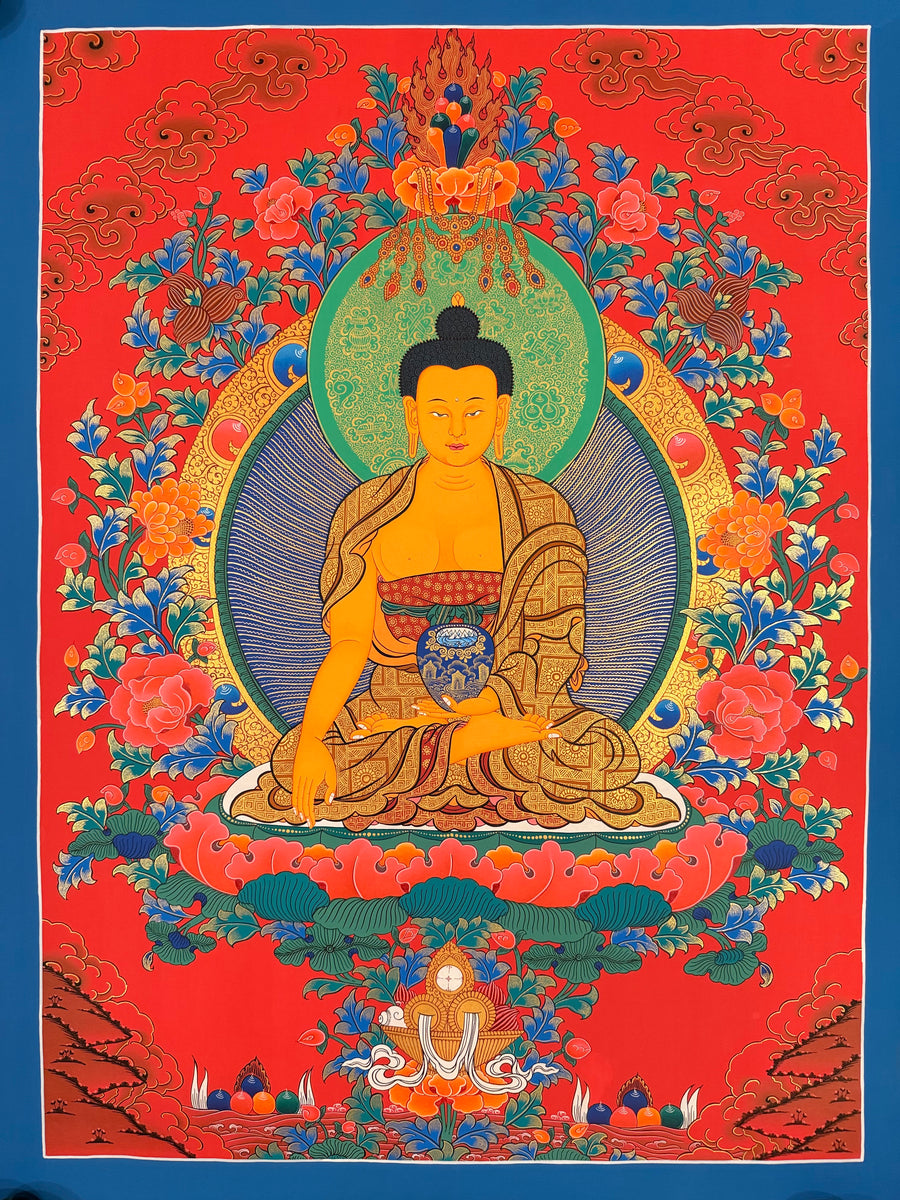 Shakyamuni Buddha Thangka