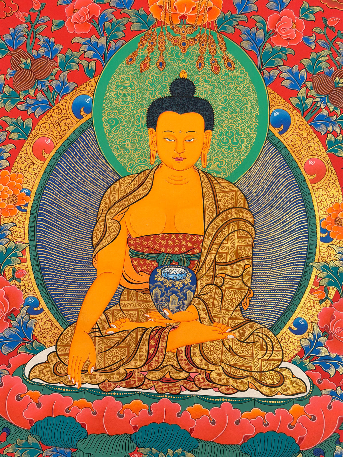 Shakyamuni Buddha Thangka