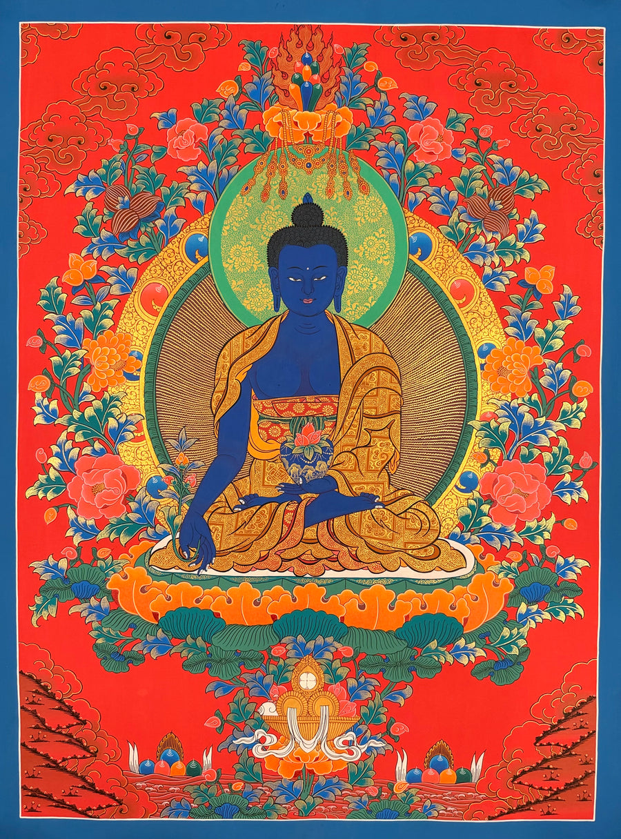 Medicine Buddha Thangka