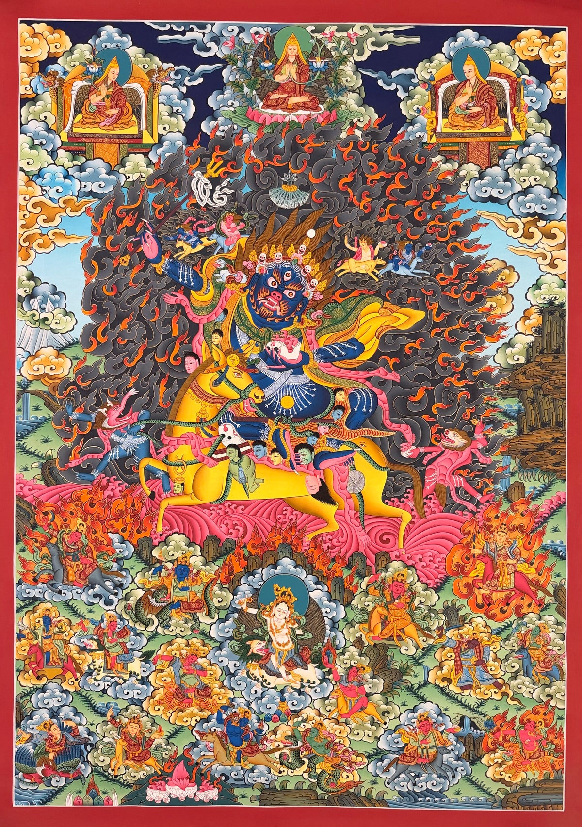 Palden Lhamo Thangka