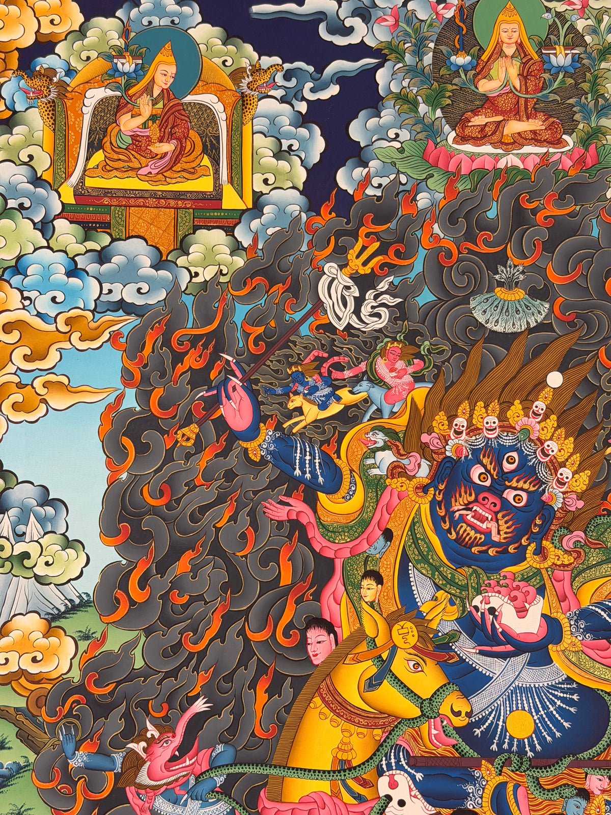 Palden Lhamo Thangka