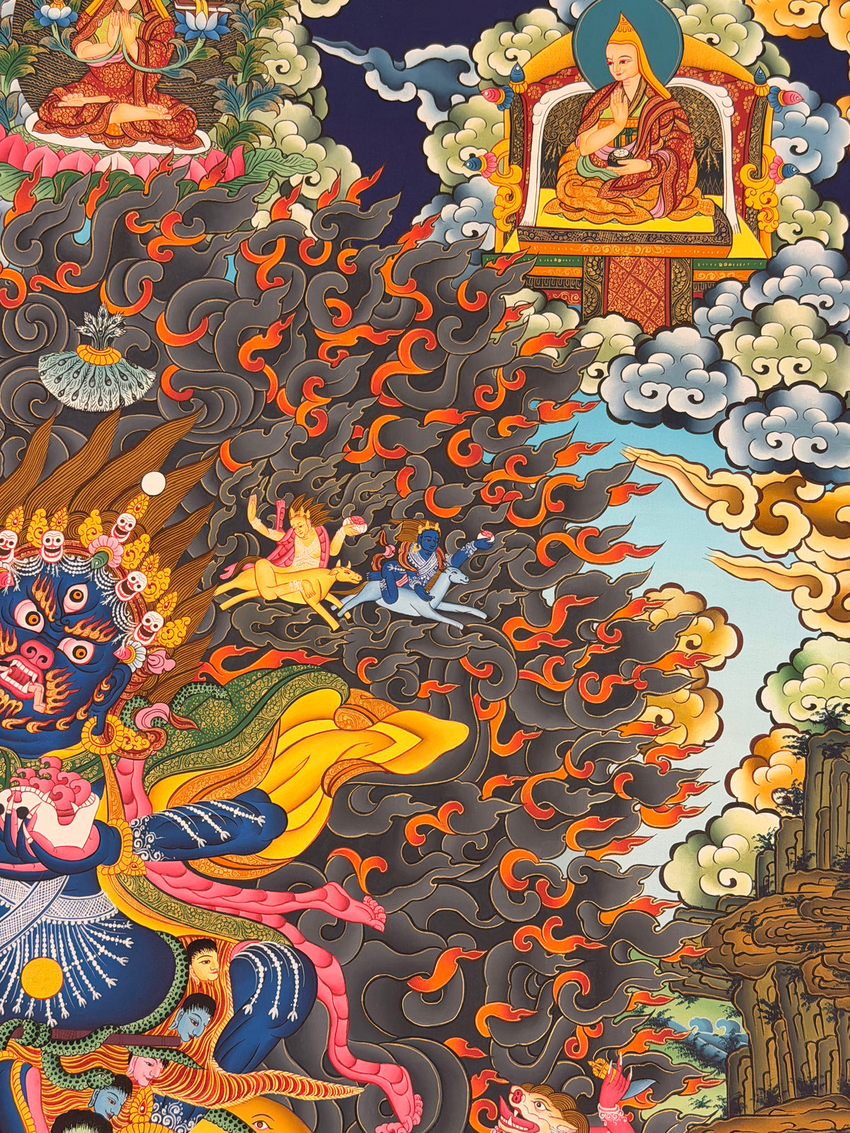 Palden Lhamo Thangka