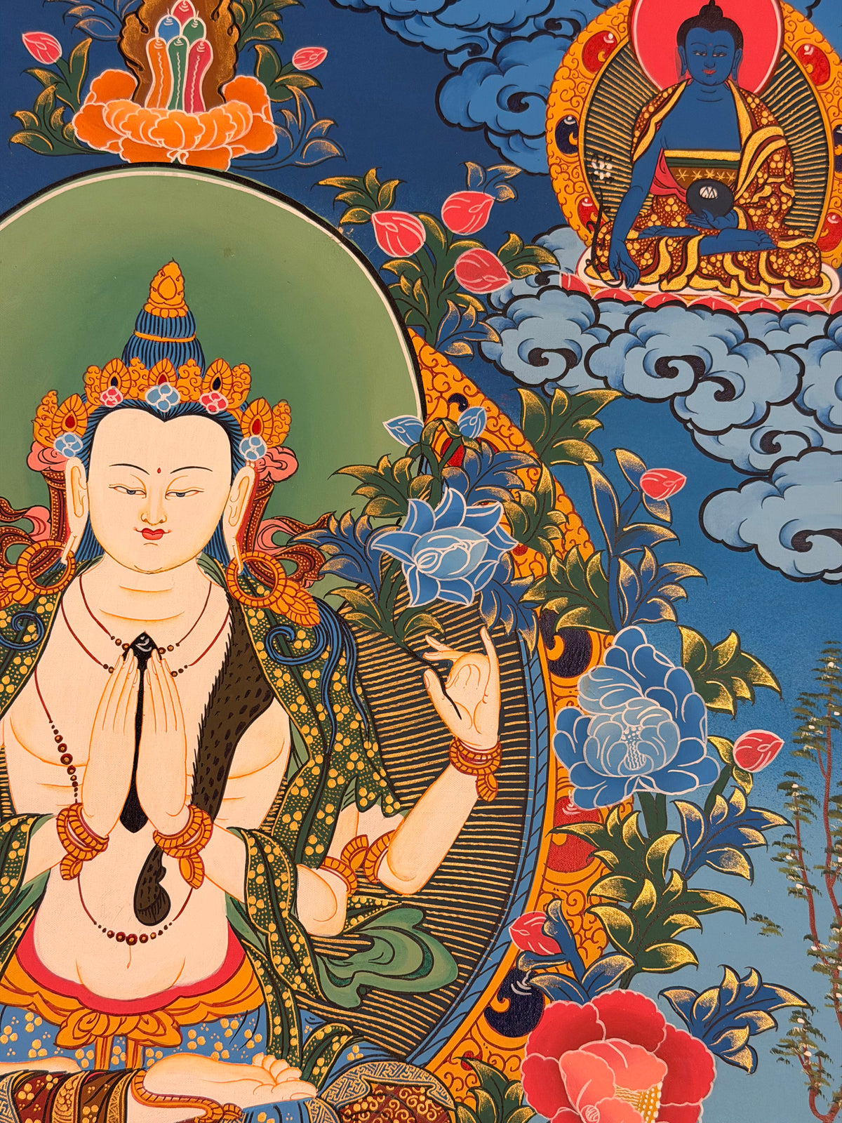 Changresi Avalokiteshvara Thangka