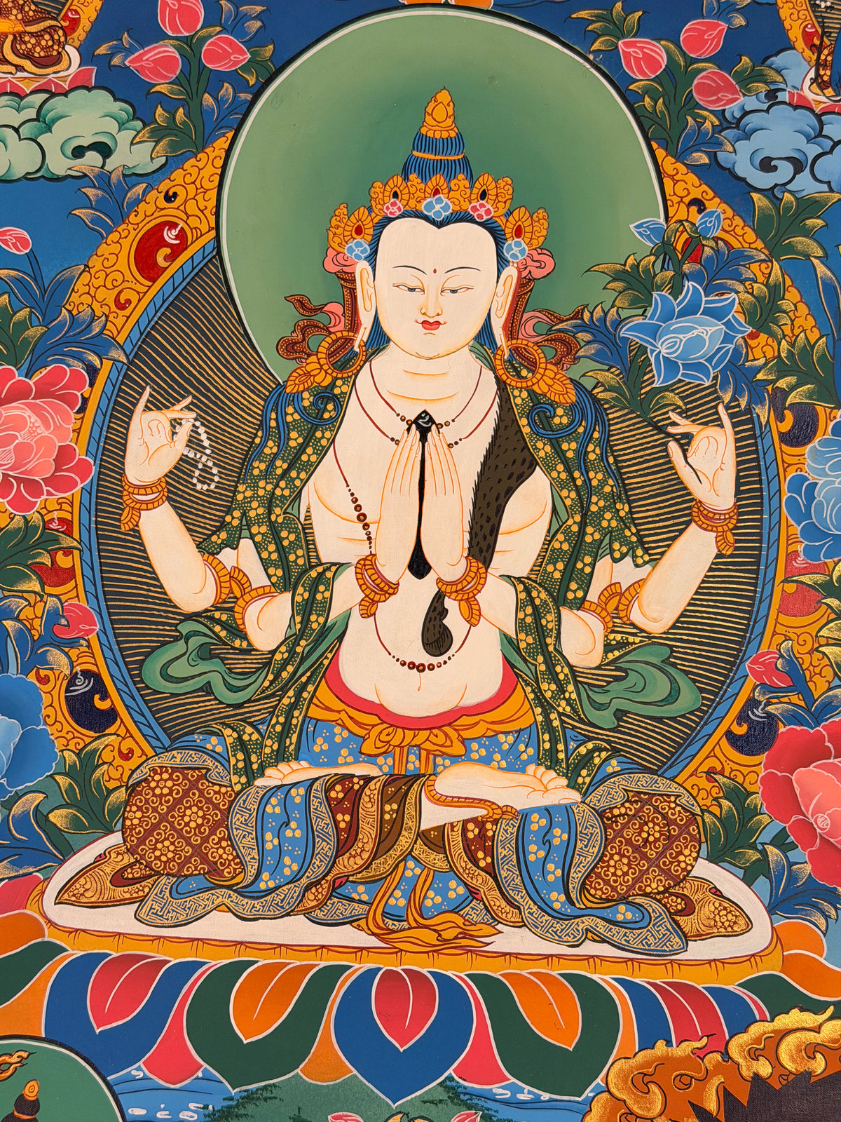 Changresi Avalokiteshvara Thangka