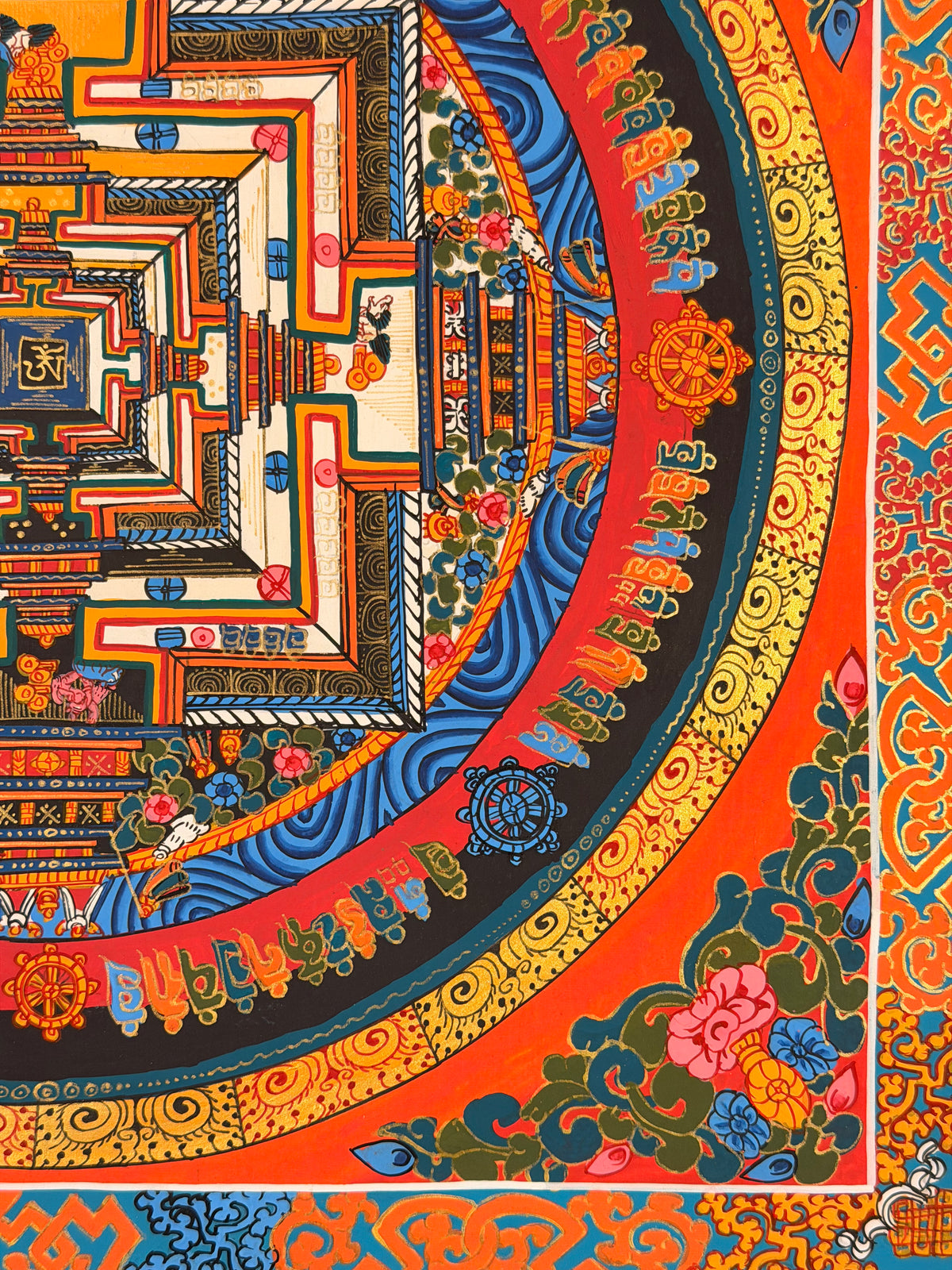 Kalachakra Mandala Thangka