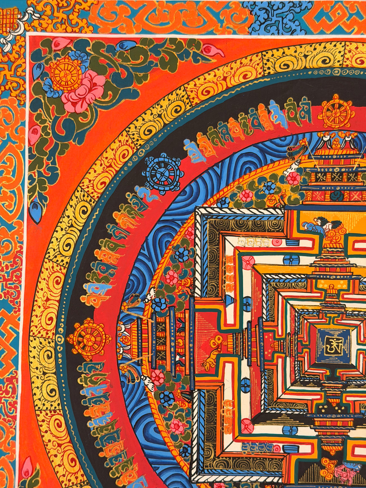 Kalachakra Mandala Thangka