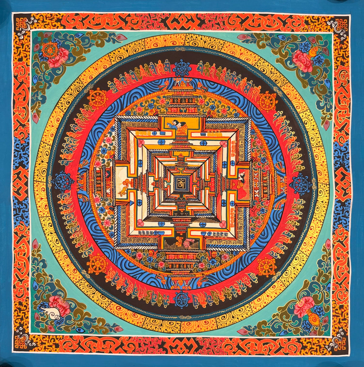 Kalachakra Mandala Thangka