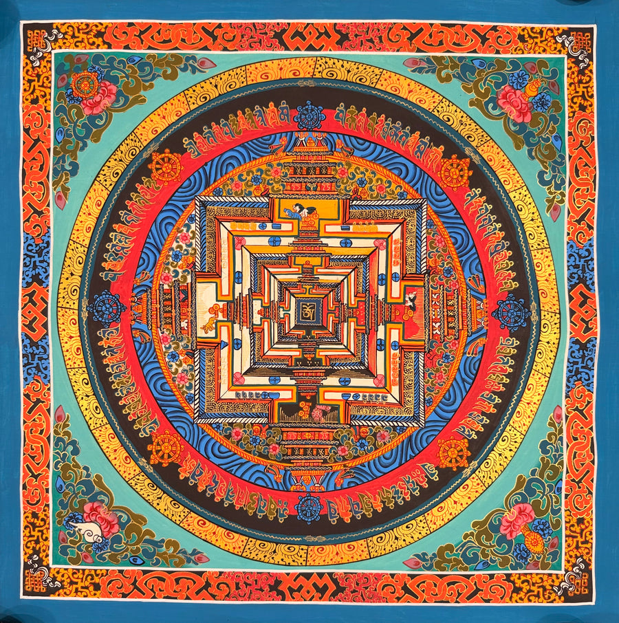 Kalachakra Mandala Thangka