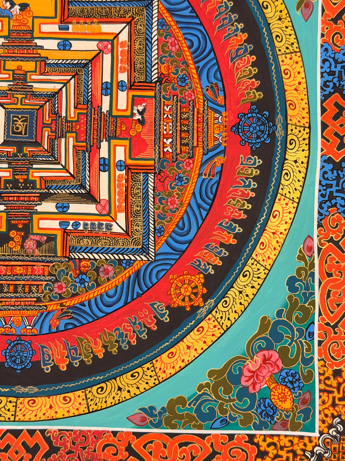 Kalachakra Mandala Thangka