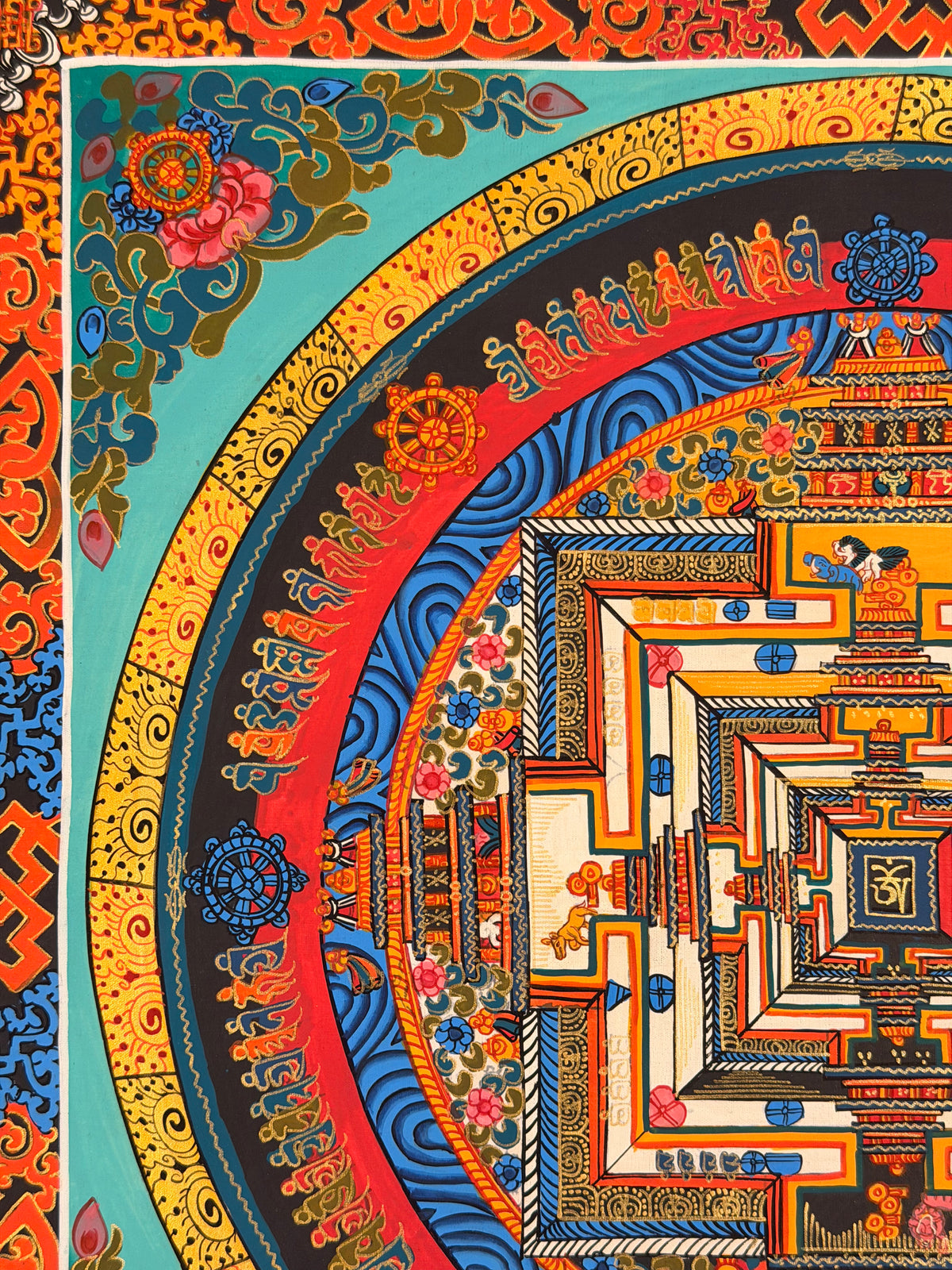 Kalachakra Mandala Thangka