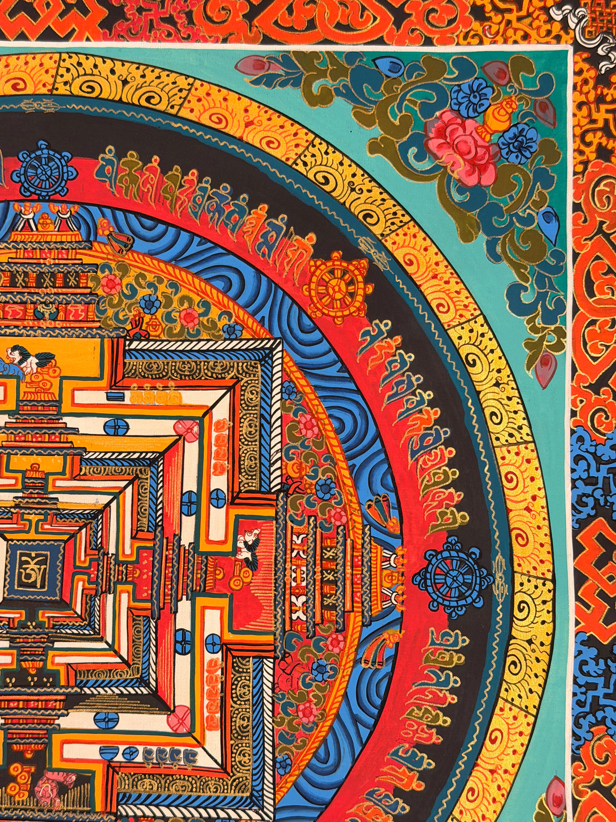 Kalachakra Mandala Thangka
