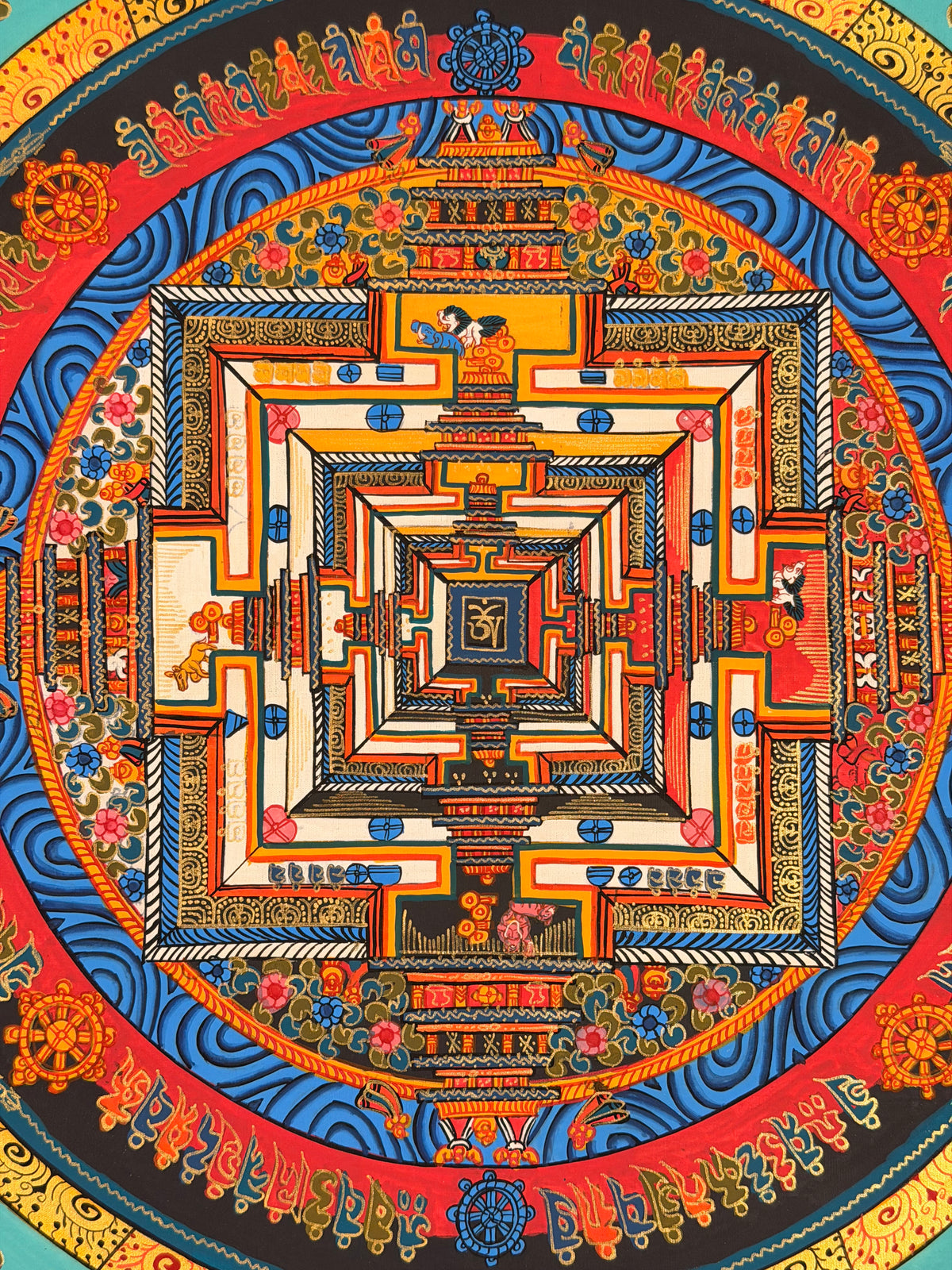 Kalachakra Mandala Thangka