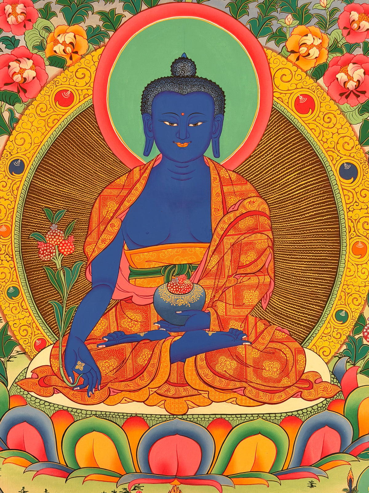 Medicine Buddha Thangka