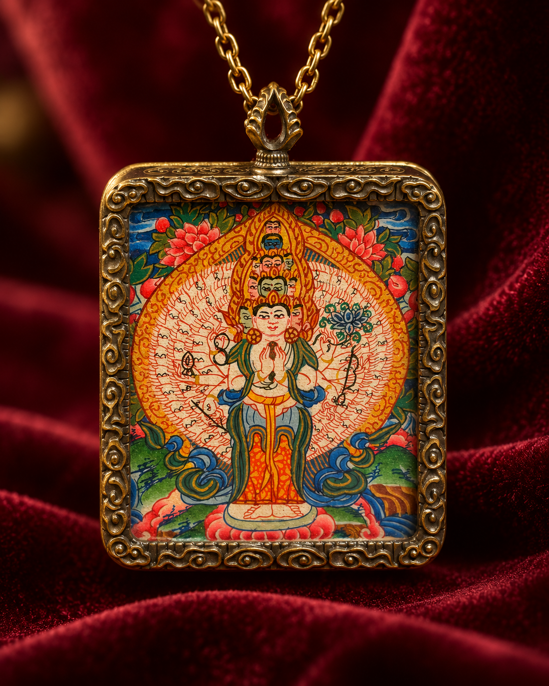 Locket Lokeshwor Thangka