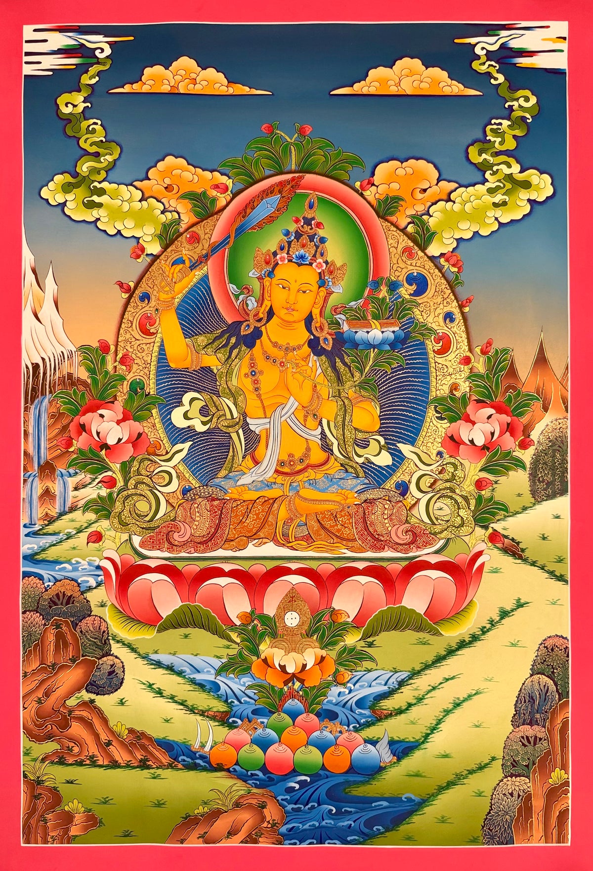 Manjushri Thangka