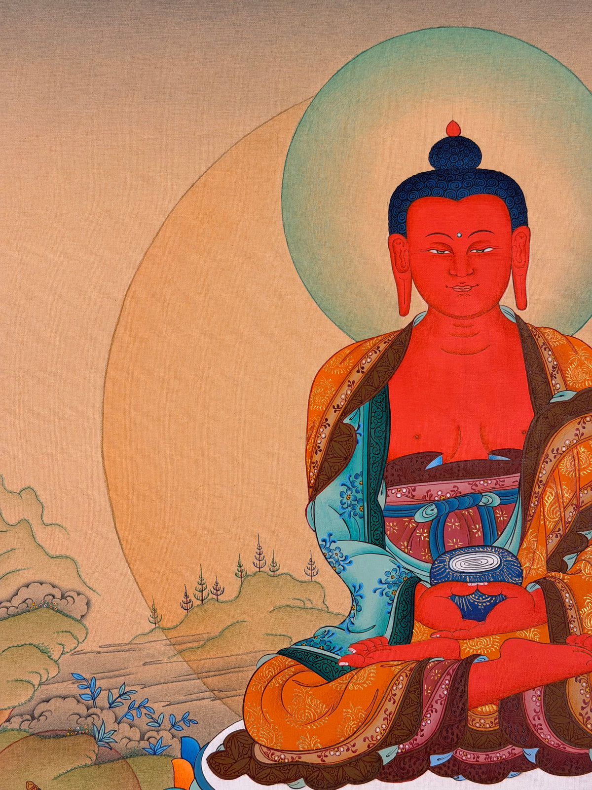 Amitabha Buddha Thangka