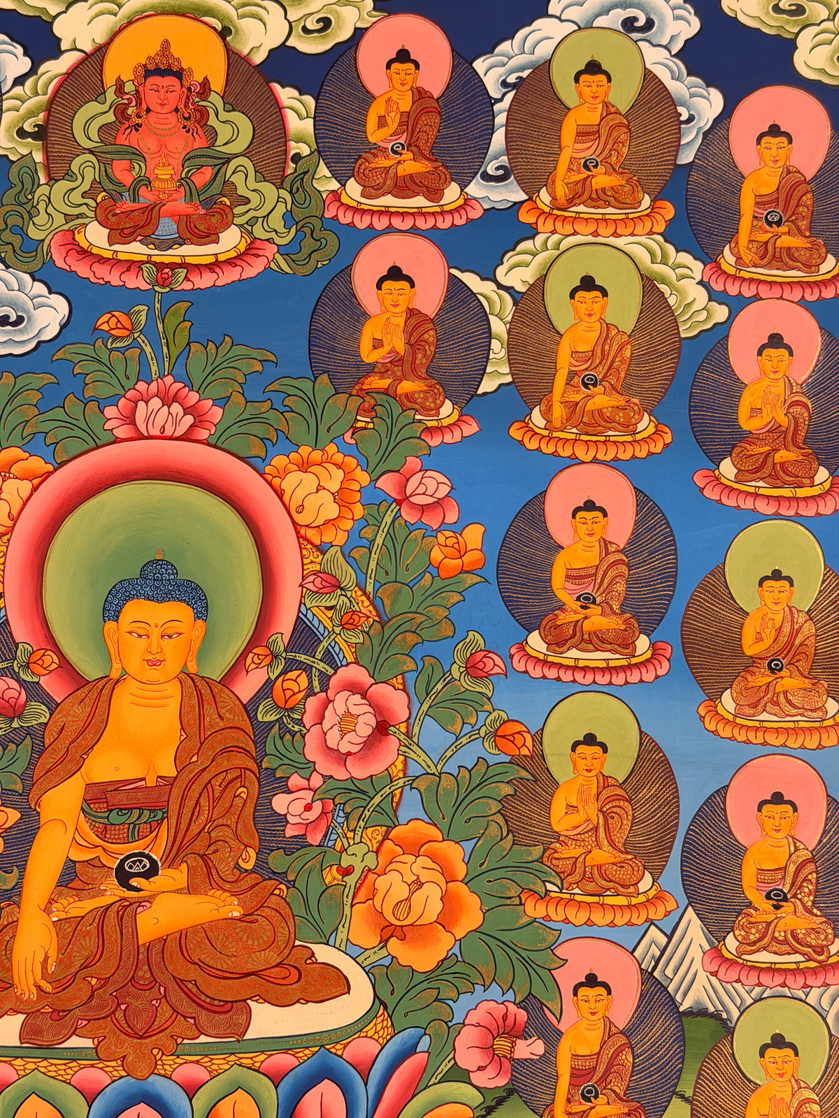 35 Buddhas Thangka