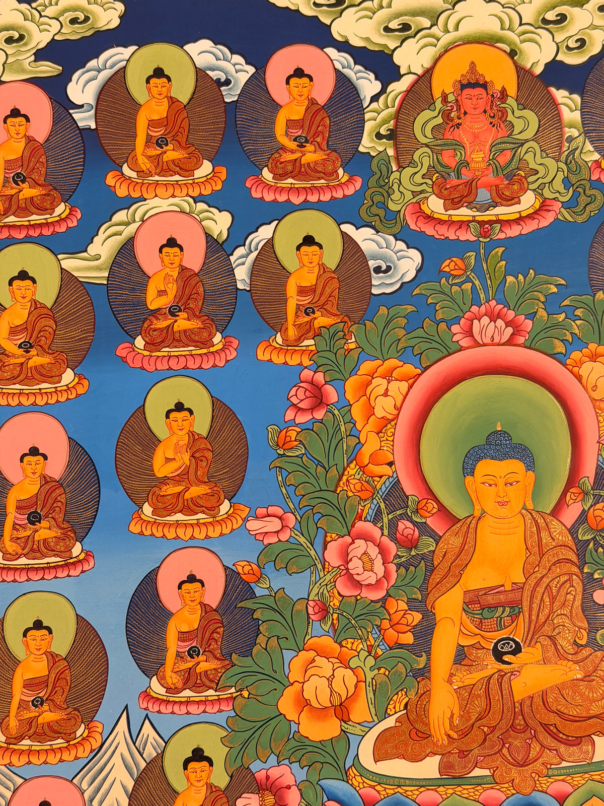 35 Buddhas Thangka