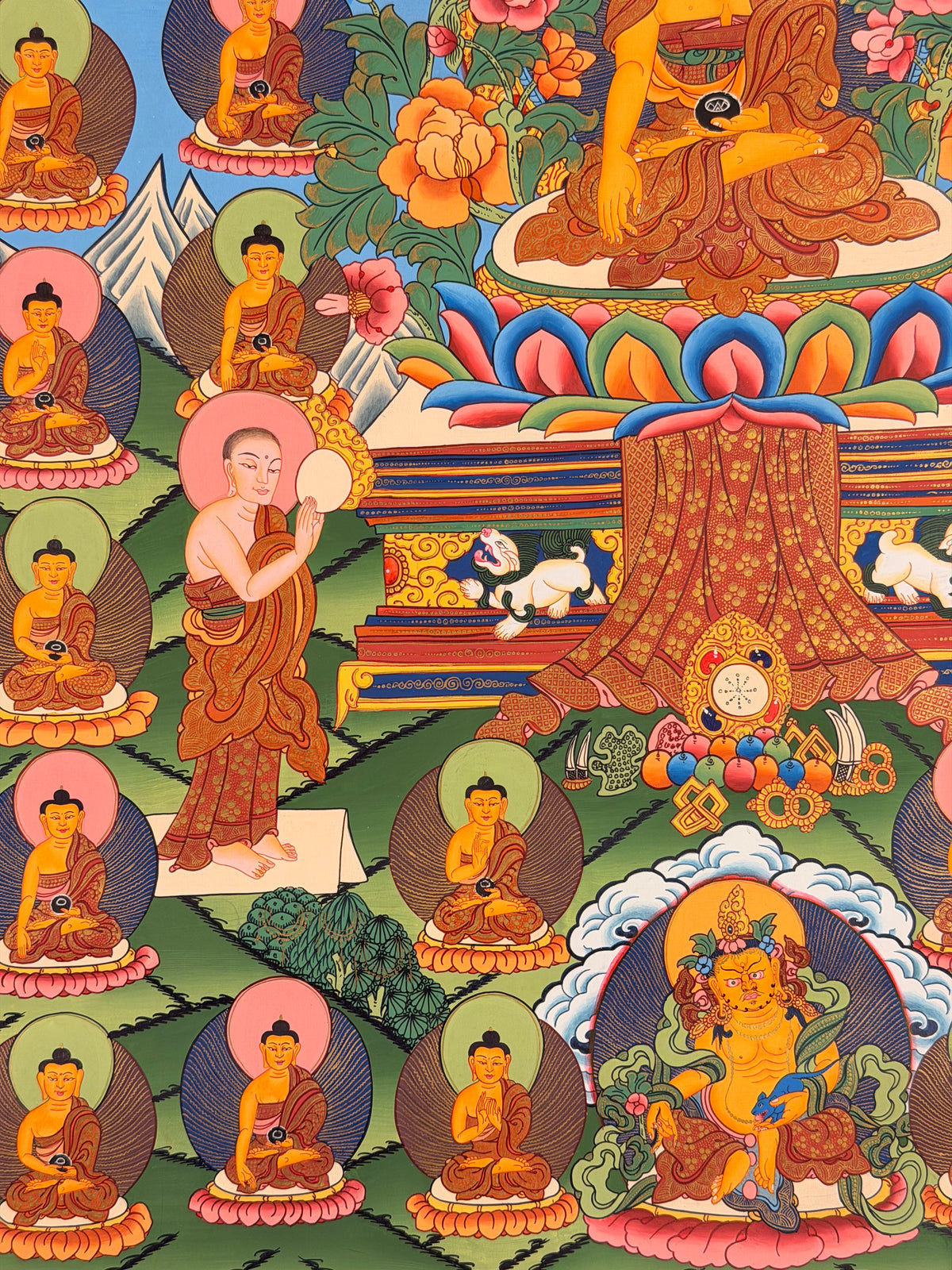 35 Buddhas Thangka