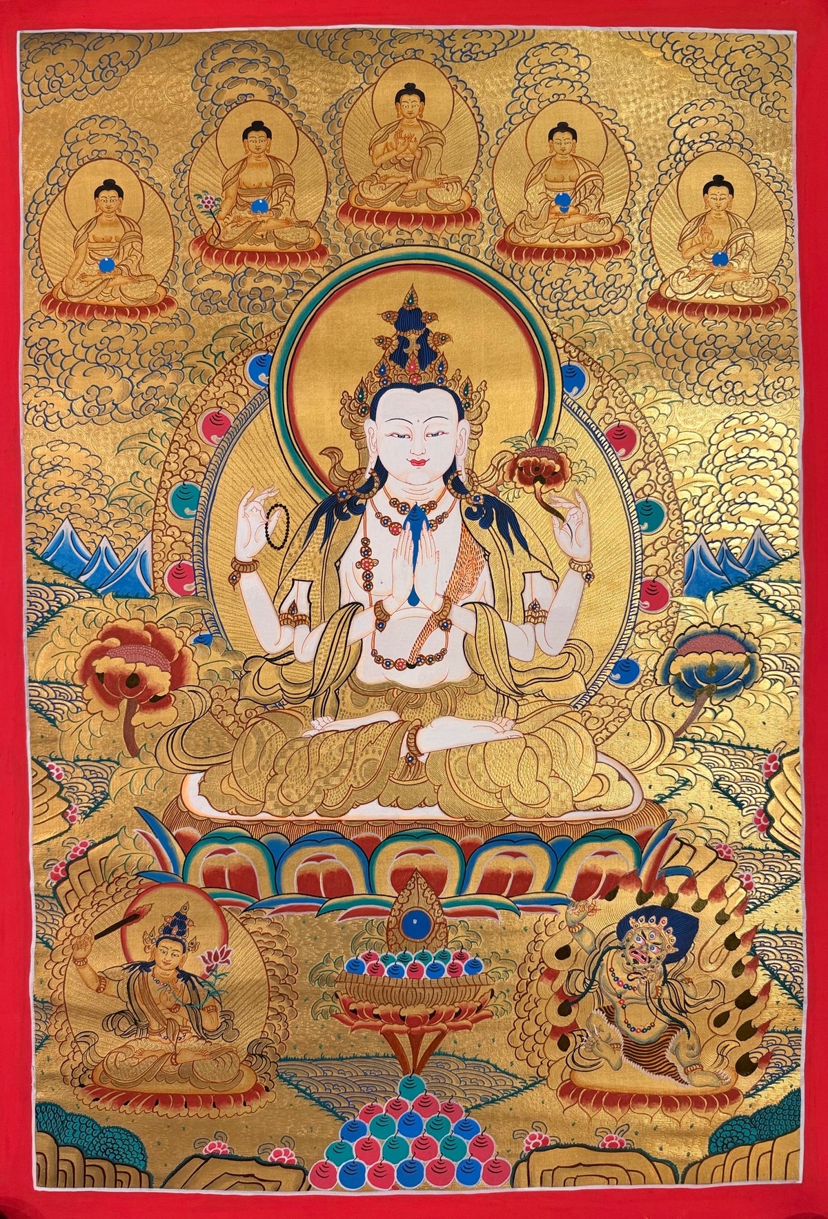 Manjushri Thangka