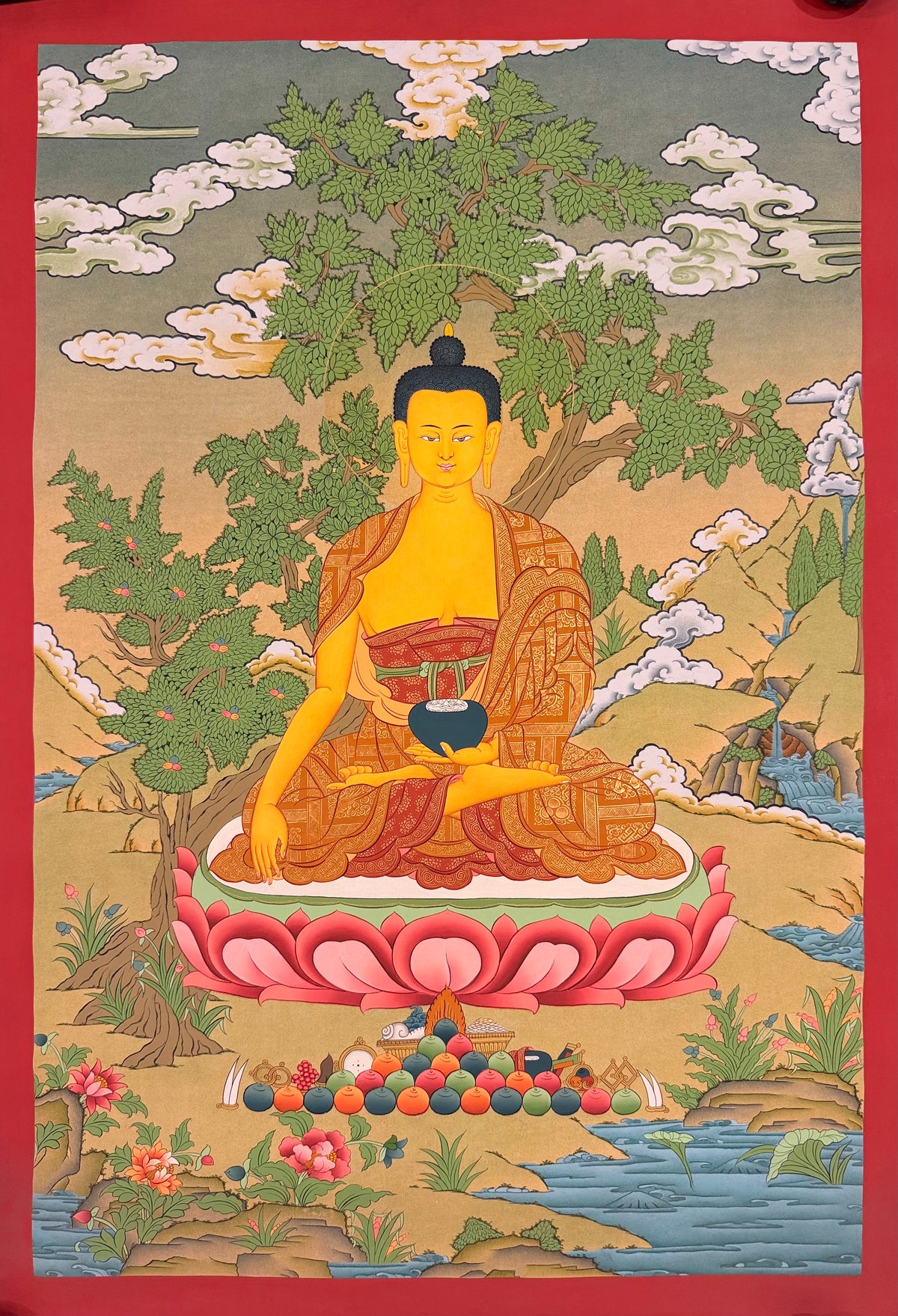 Shakyamuni Buddha Thangka